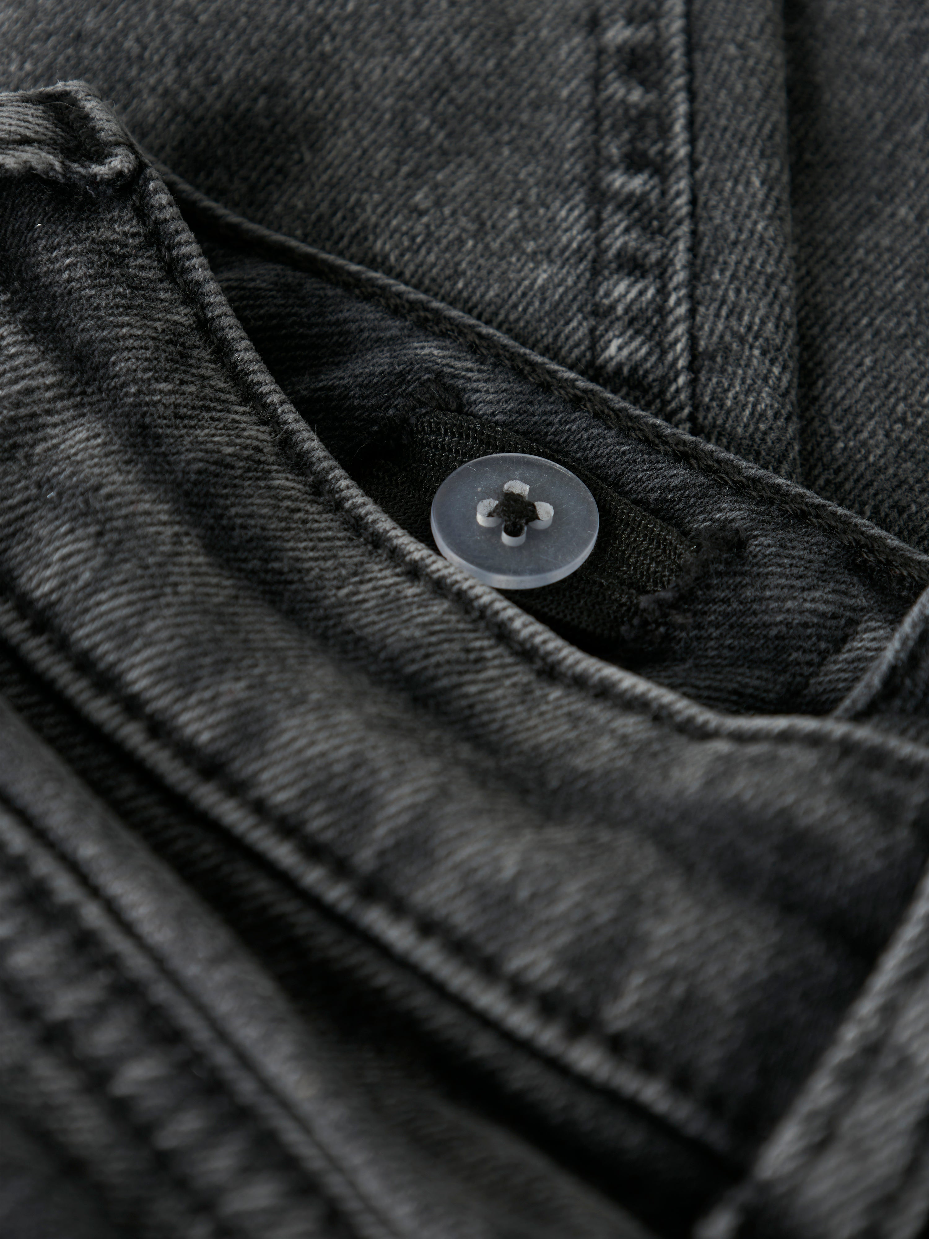 Name It Bella Mom Jeans - Medium Grey Denim/Flower