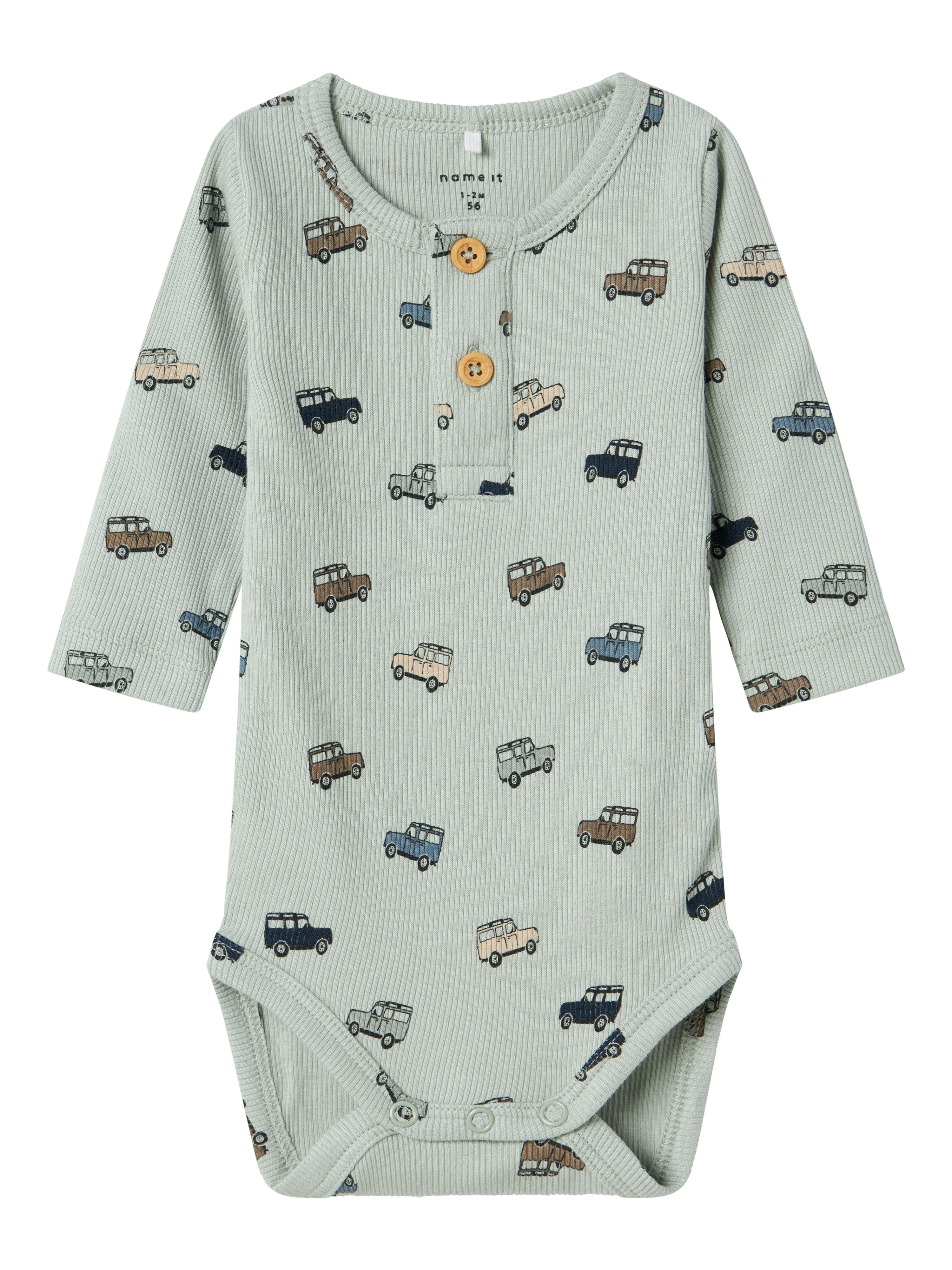 Name It Hukab Body - Aqua Gray