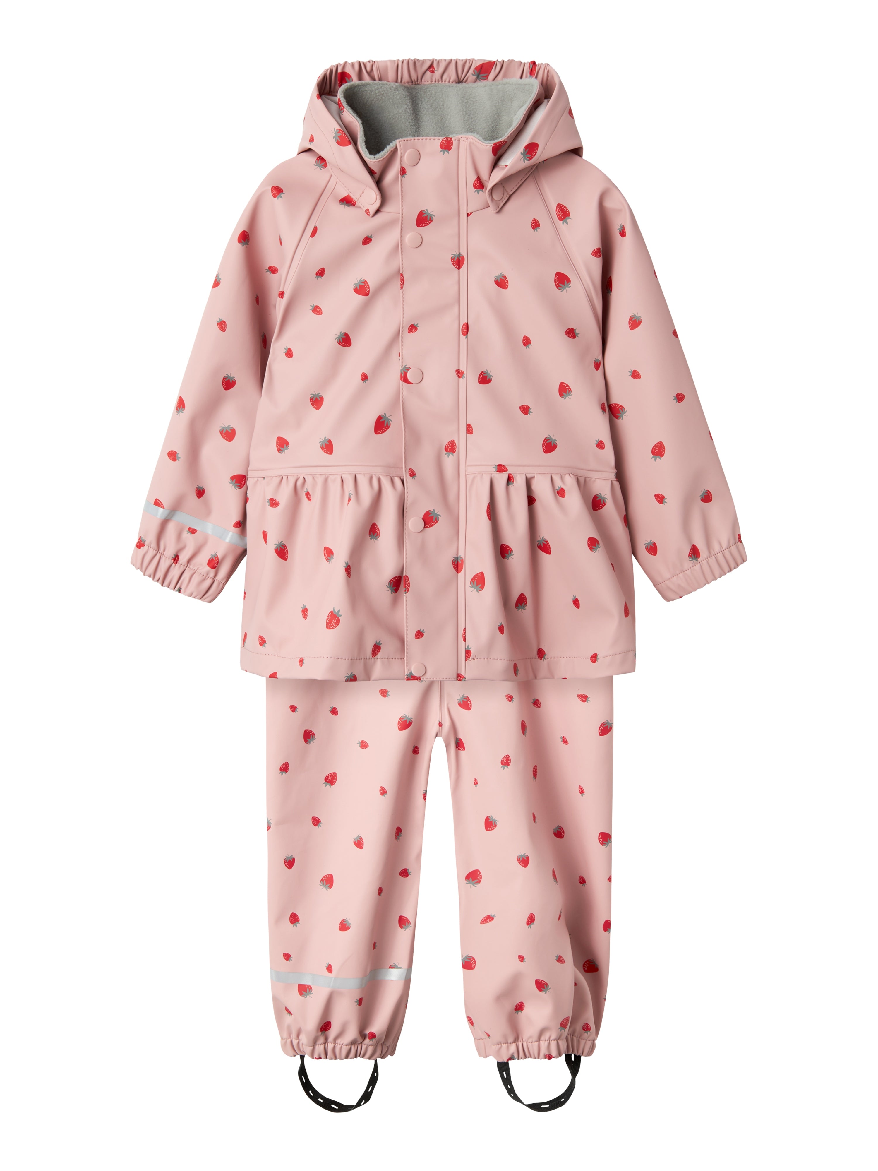 Name It Dry10 Rain Set - Pale Mauve/Strawberry