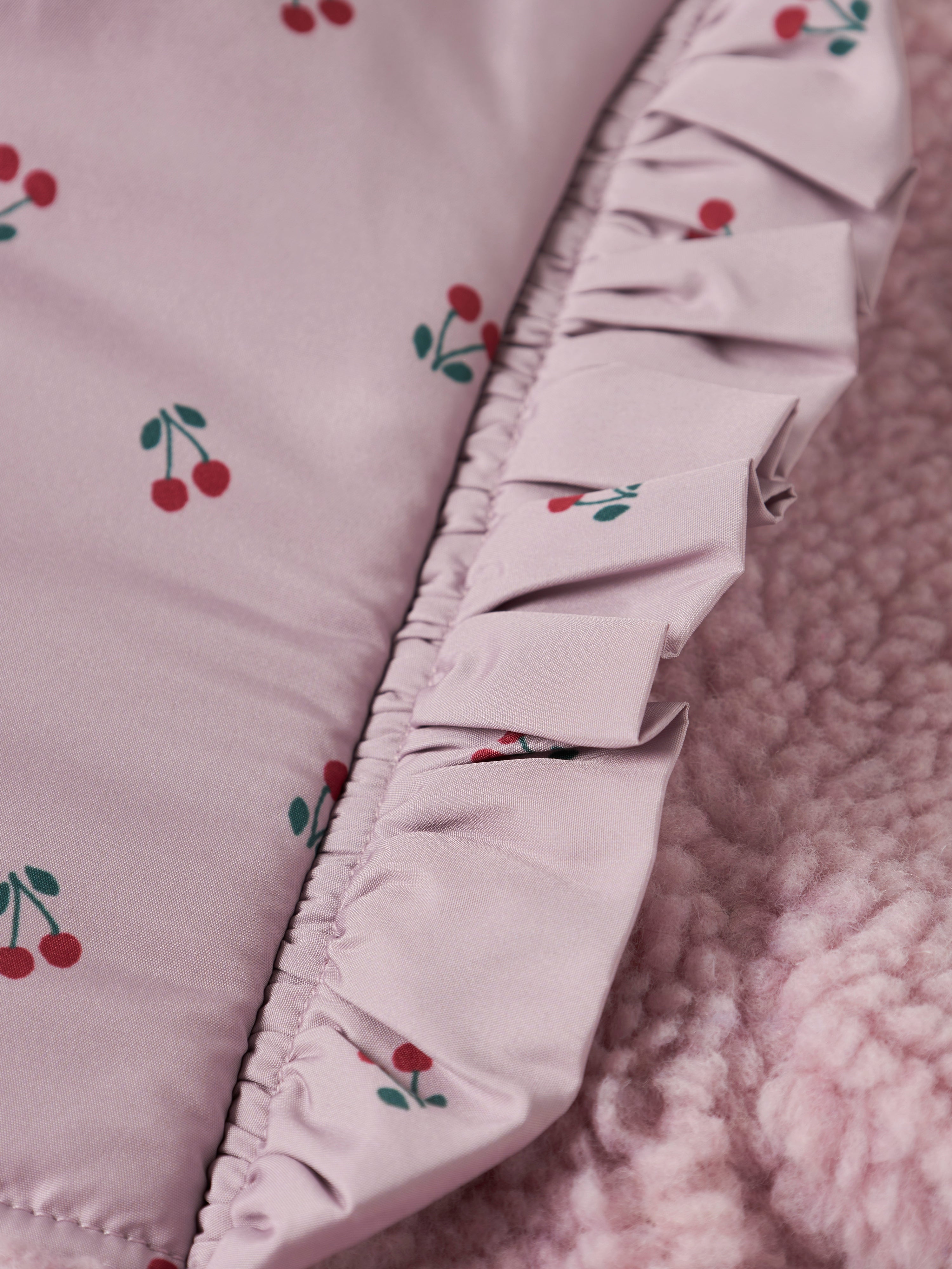 Name It Minna Teddy Jacket - Keepsake Lilac