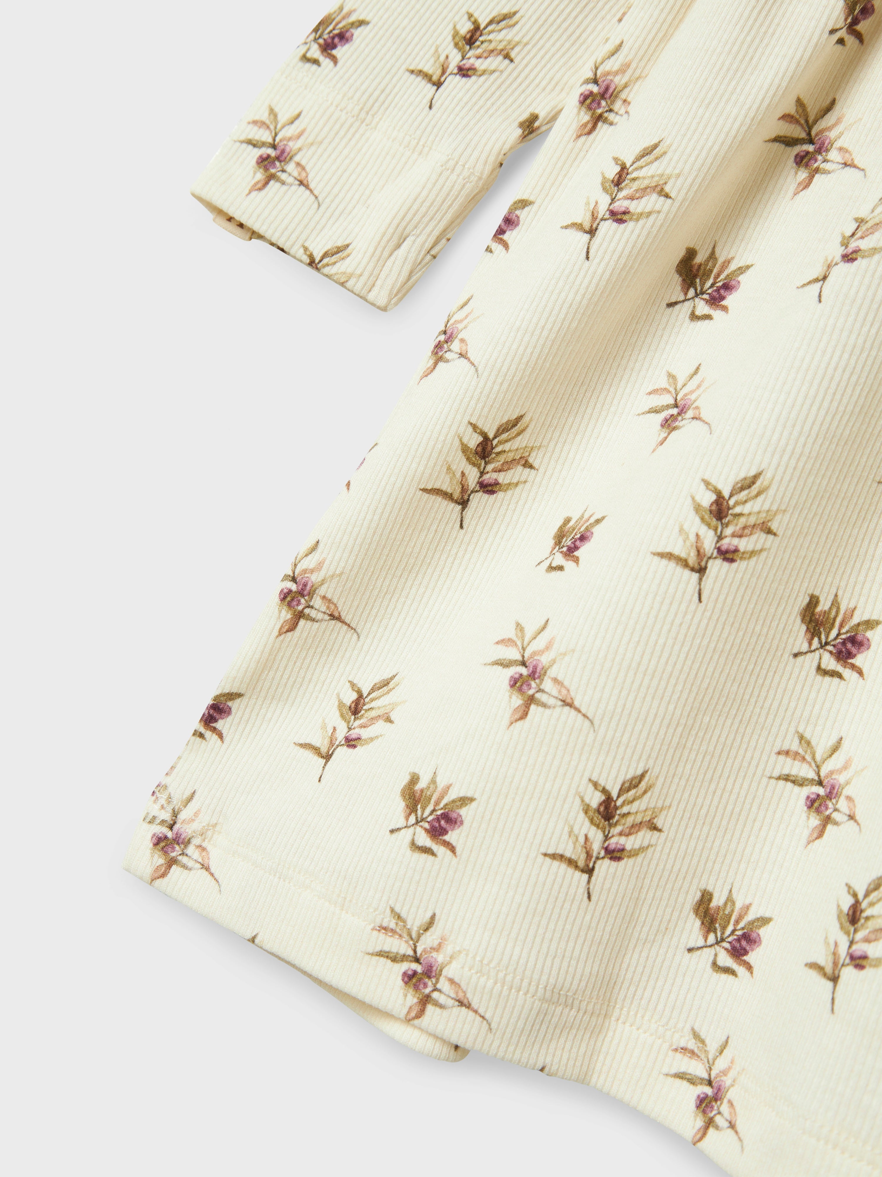 Lil Atelier Gavo Eno Dress - Turtledove/Olive