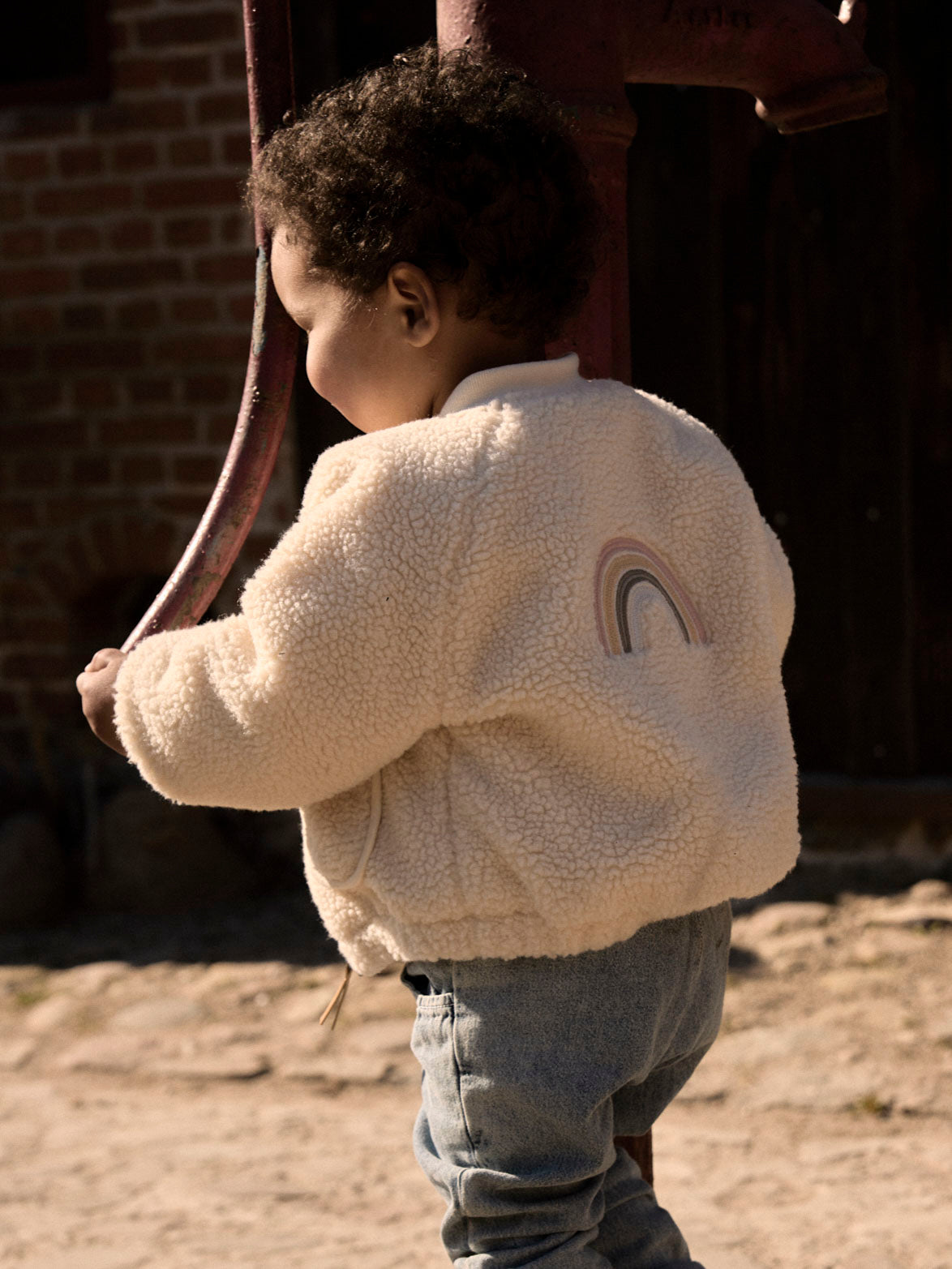 Lil Atelier Lajo Bomber Jakke - Turtledove/Rainbow