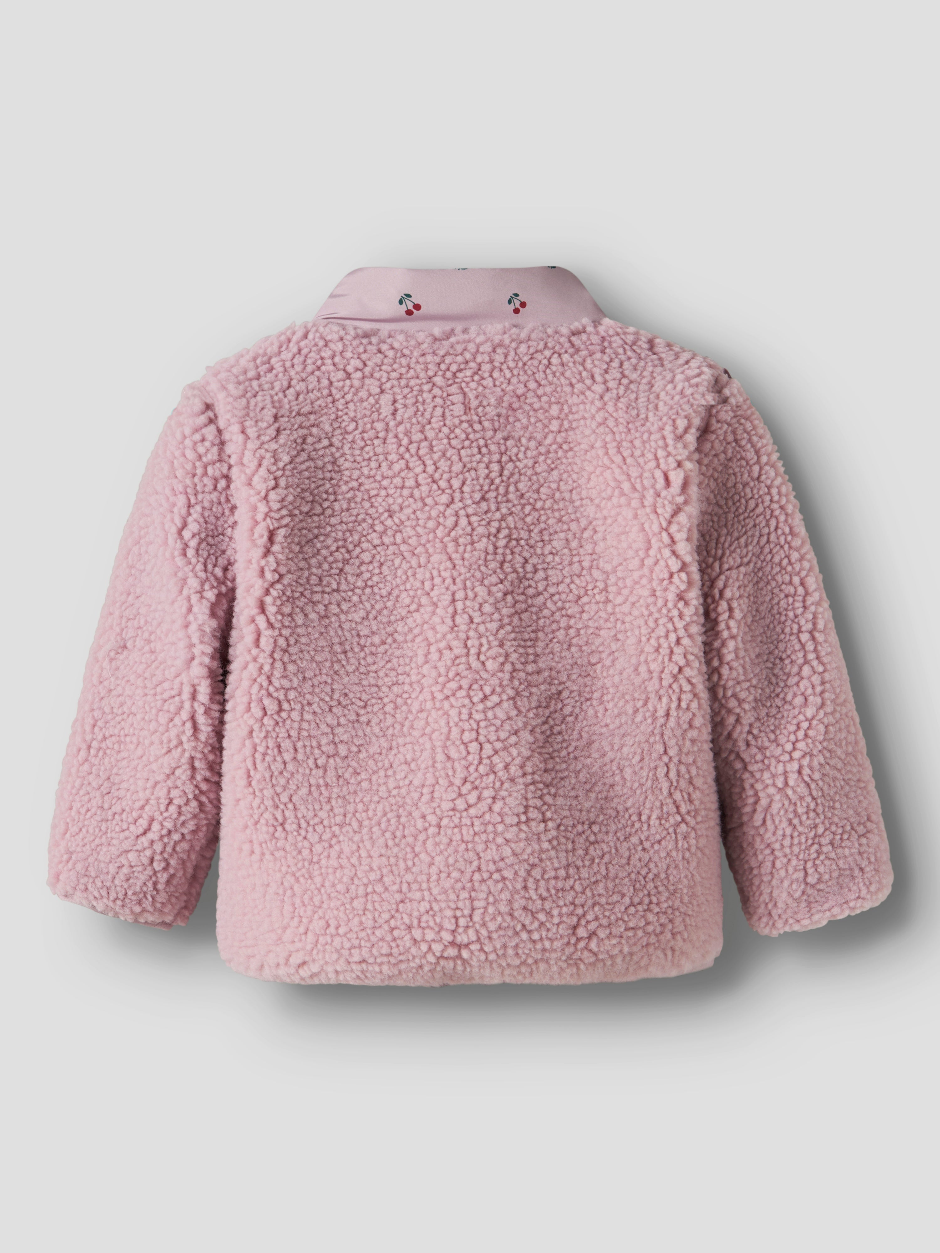 Name It Minna Teddy Jacket - Keepsake Lilac