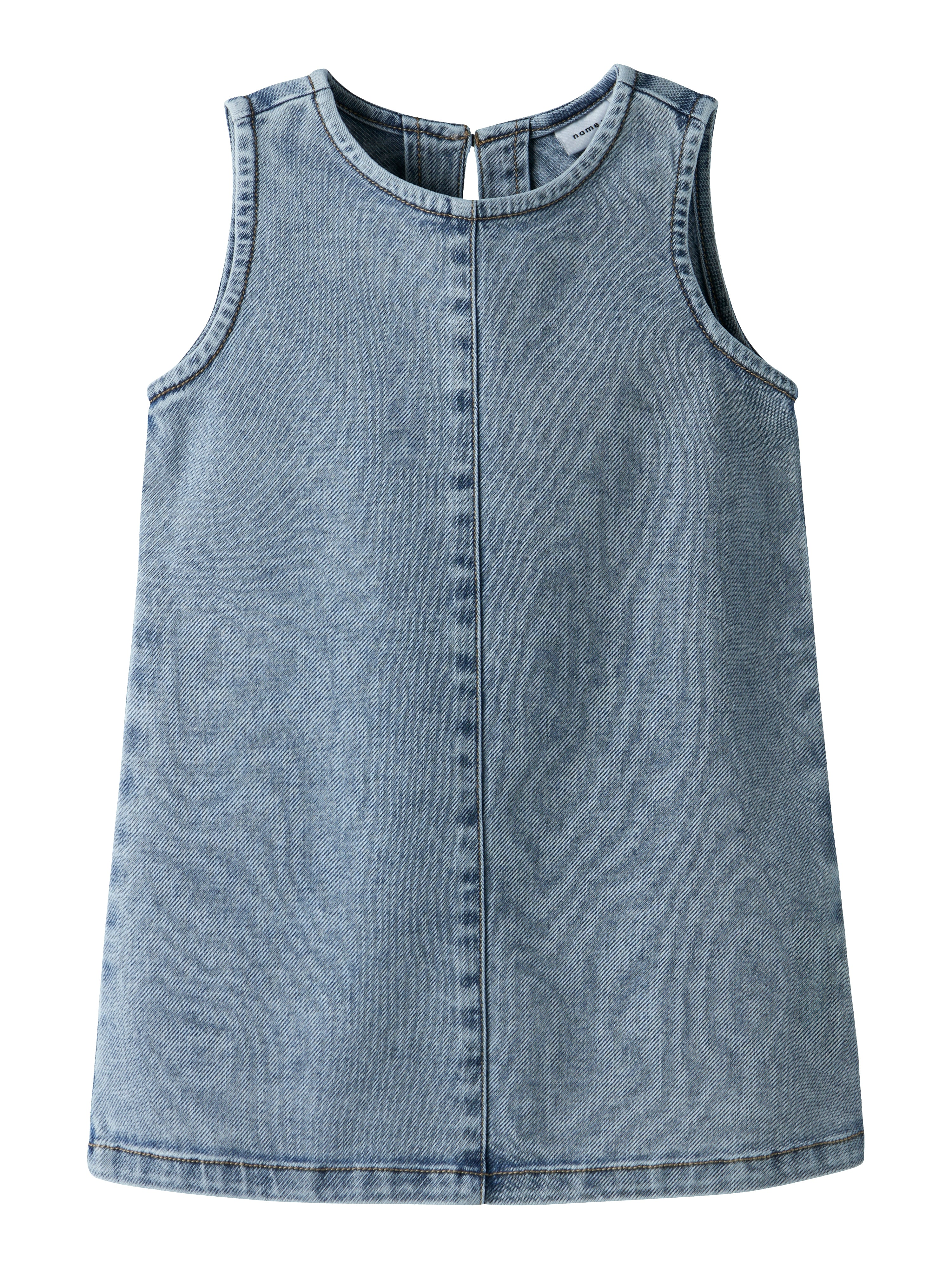 Name It Amelia Denim Dress - Medium Blue Denim