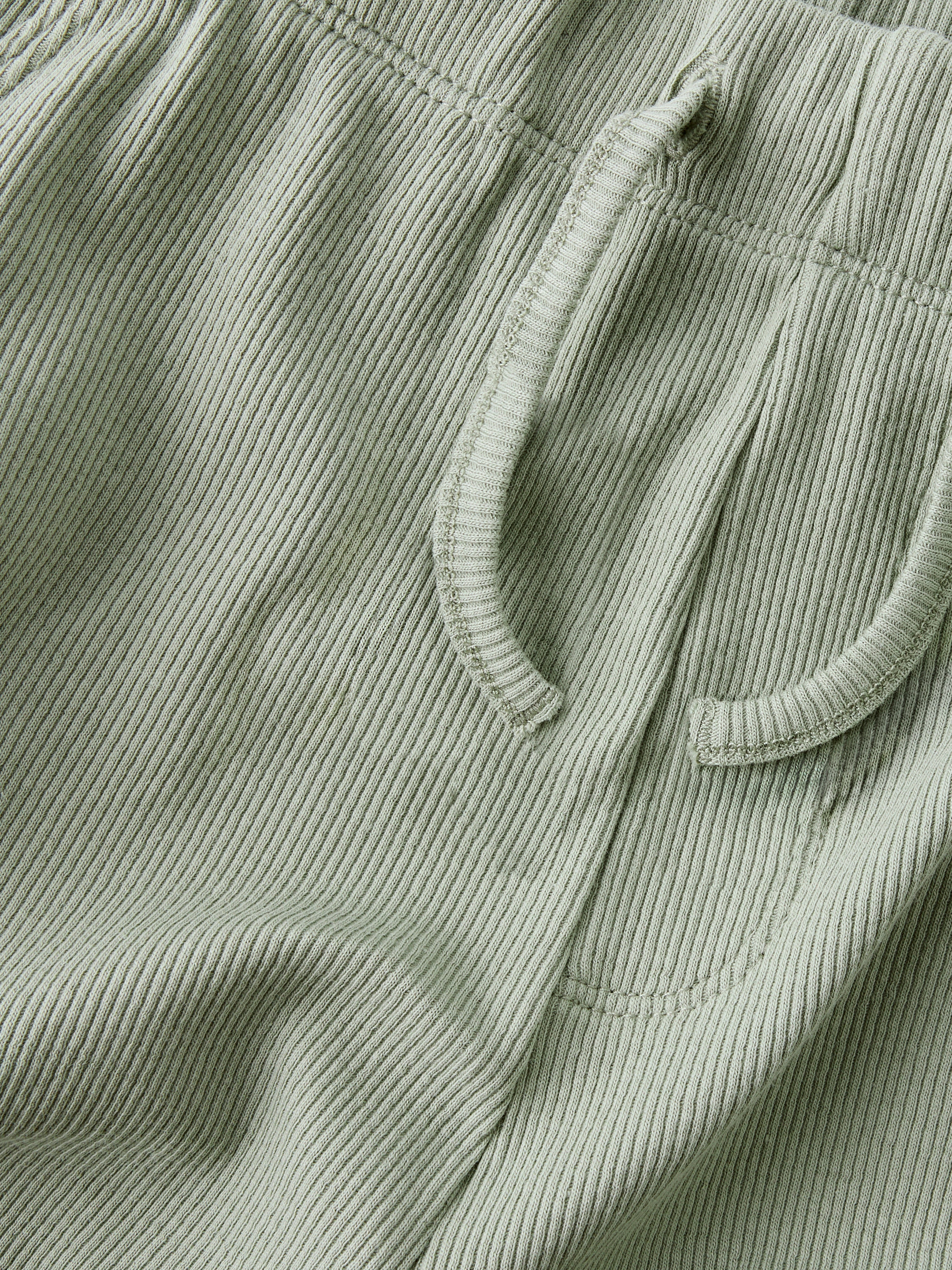 Lil Atelier Gago Kna Shorts - Seagrass