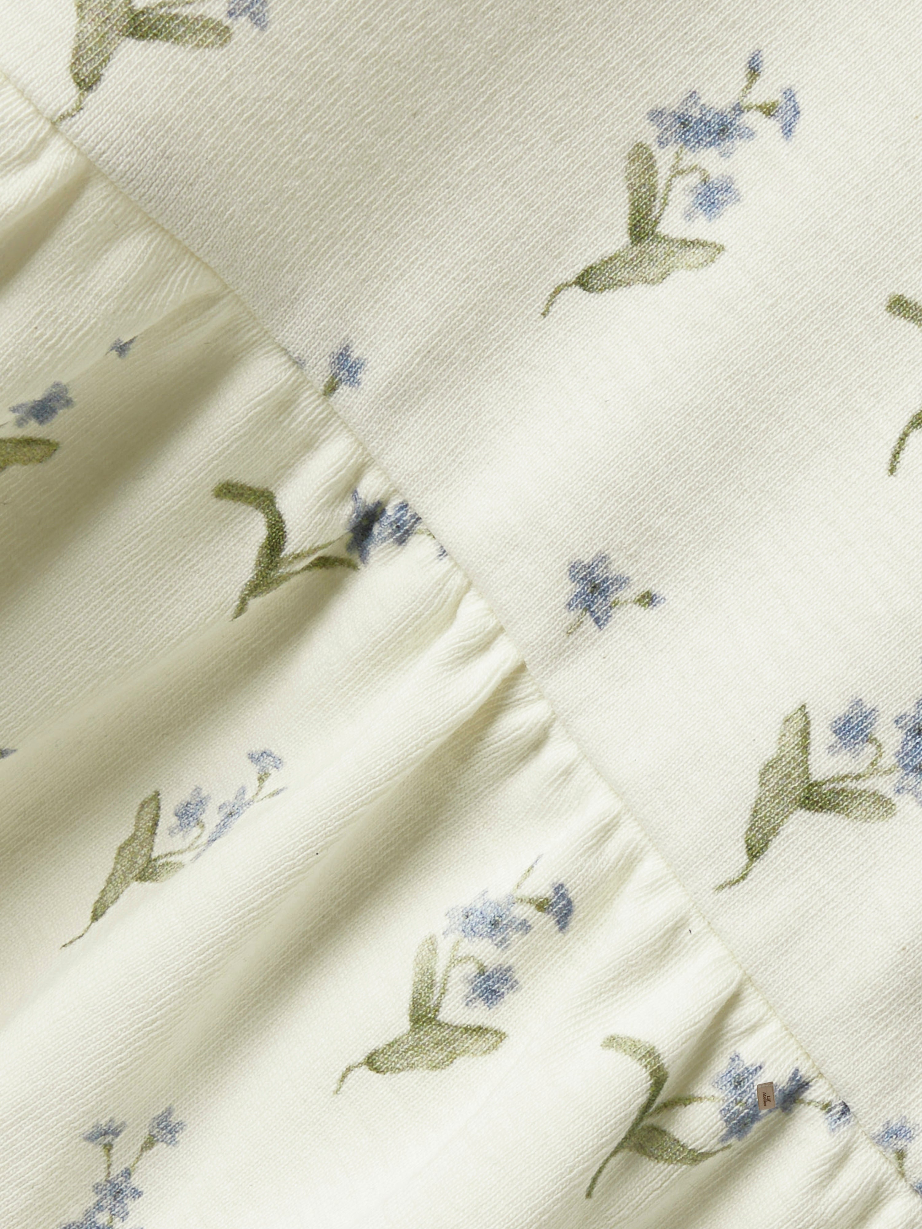 Lil Atelier Gayo San Strap Dress - Coconut Milk/Forget med not