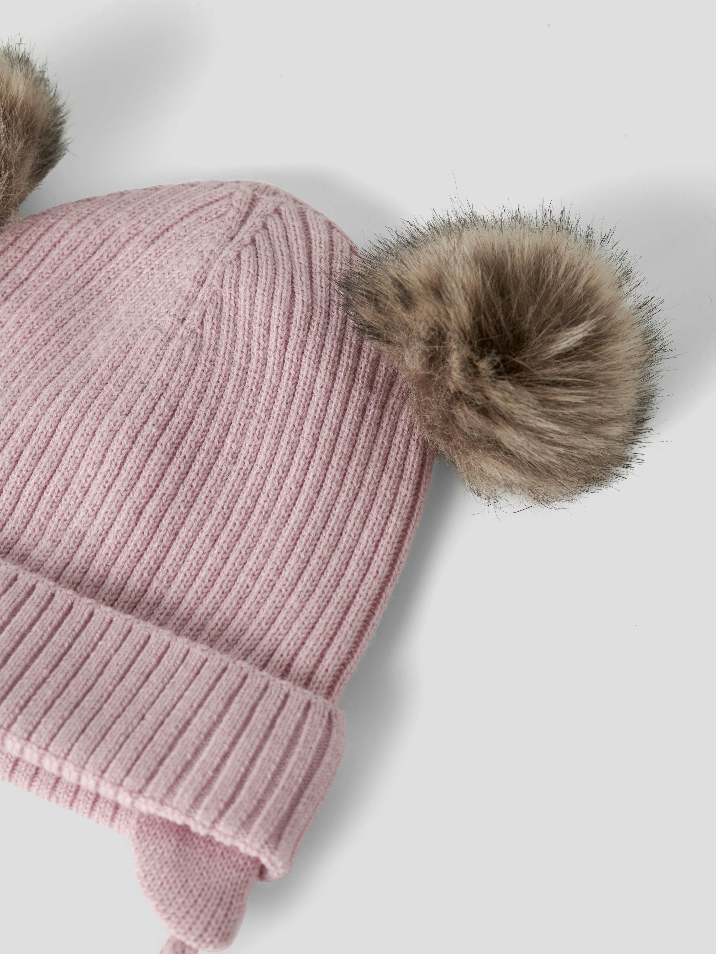 Name It Mara Knit Hat - Keepsake Lilac