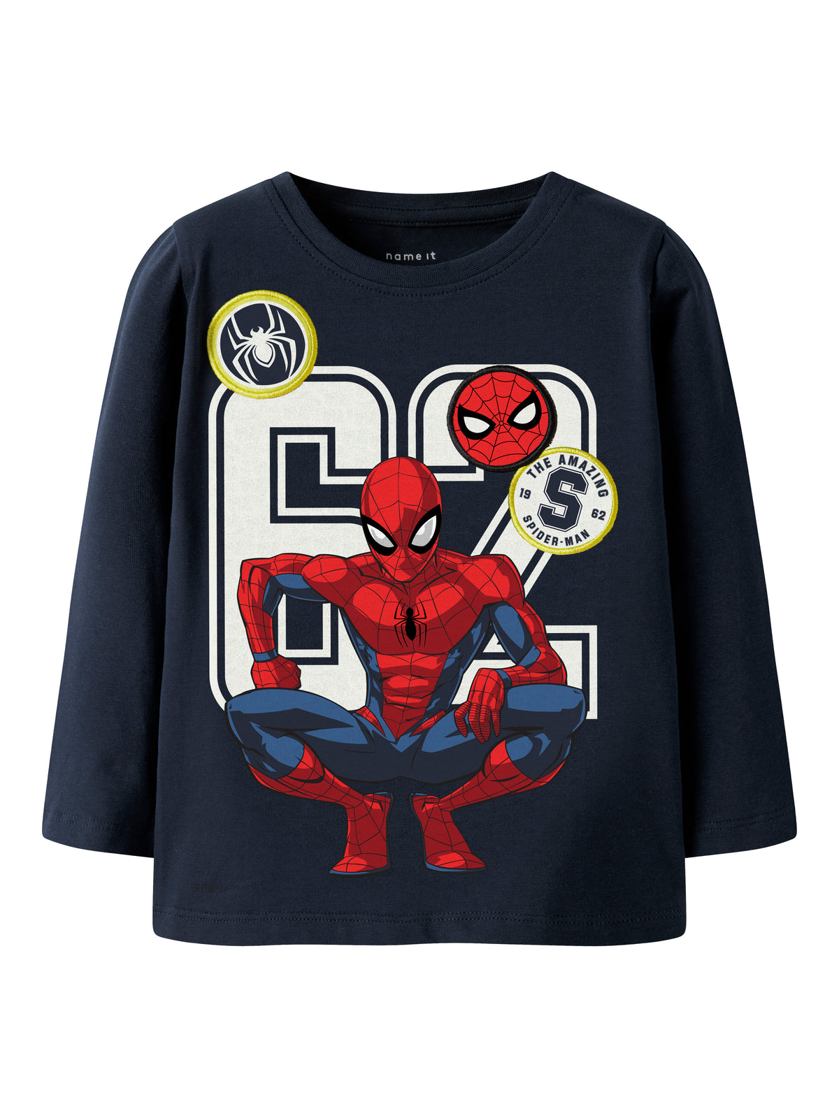 Name It Deep - Spider LS Nreg Top Box Mar