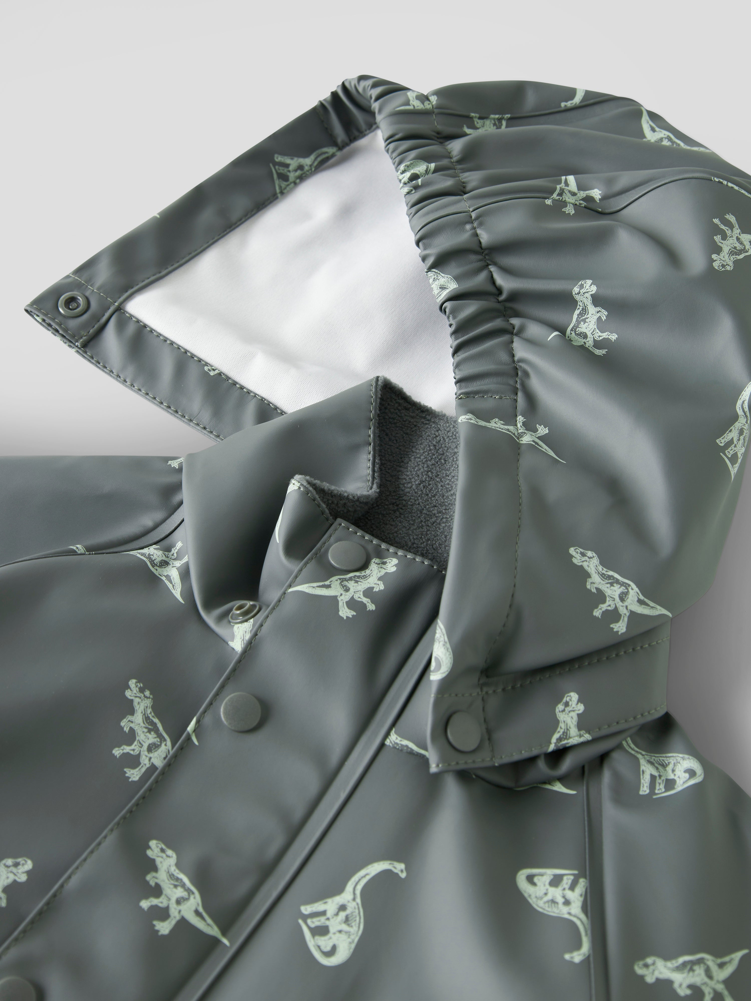 Name It Dry10 Rain Set - Balsam Green/Dino