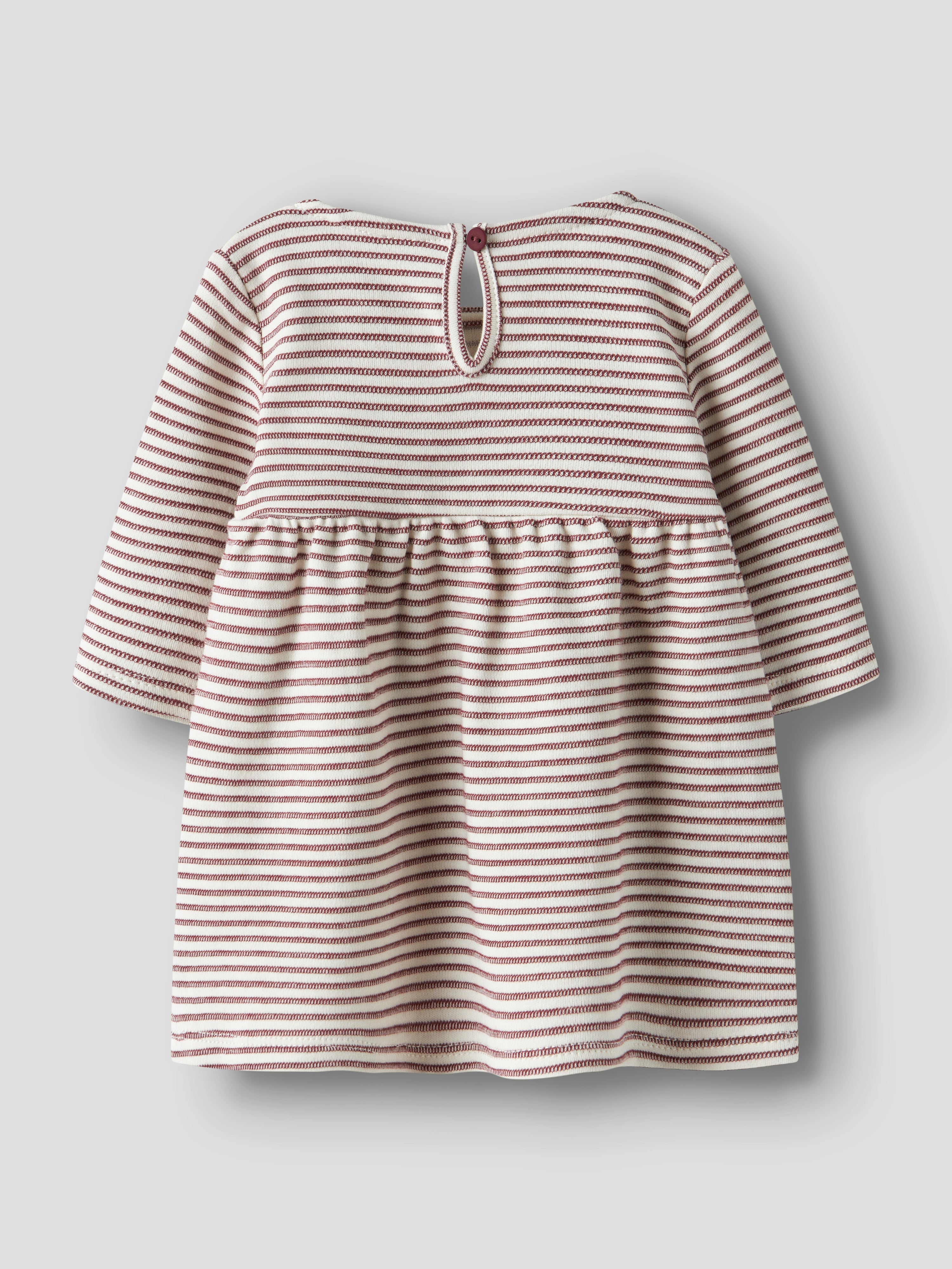 Name It Bripa LS Dress - Oxblood Red