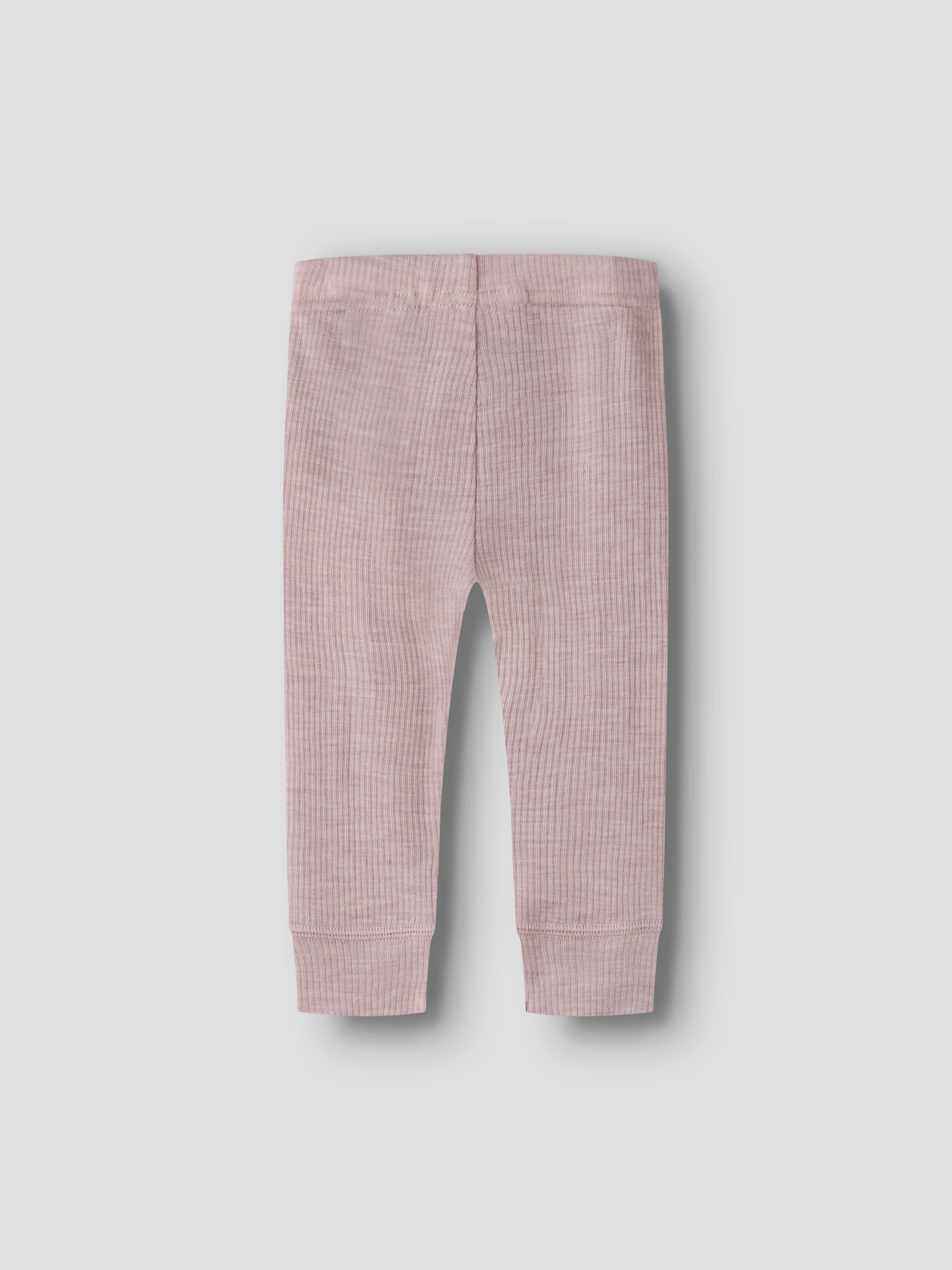 Name It Wax - Wool Rib Leggings - Violet Ice