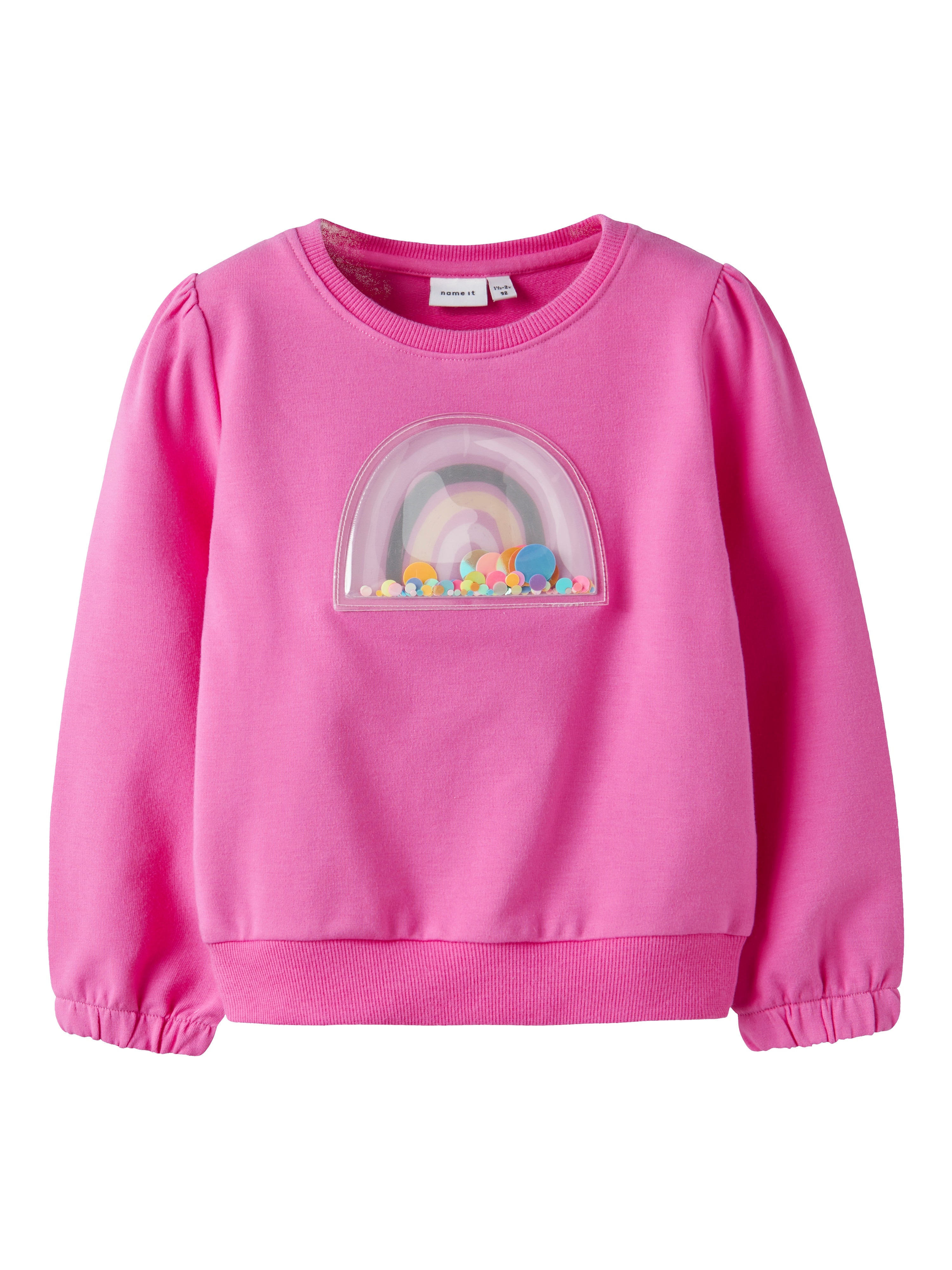 Name It Dottana LS Sweat Shirt - Strawberry Moon