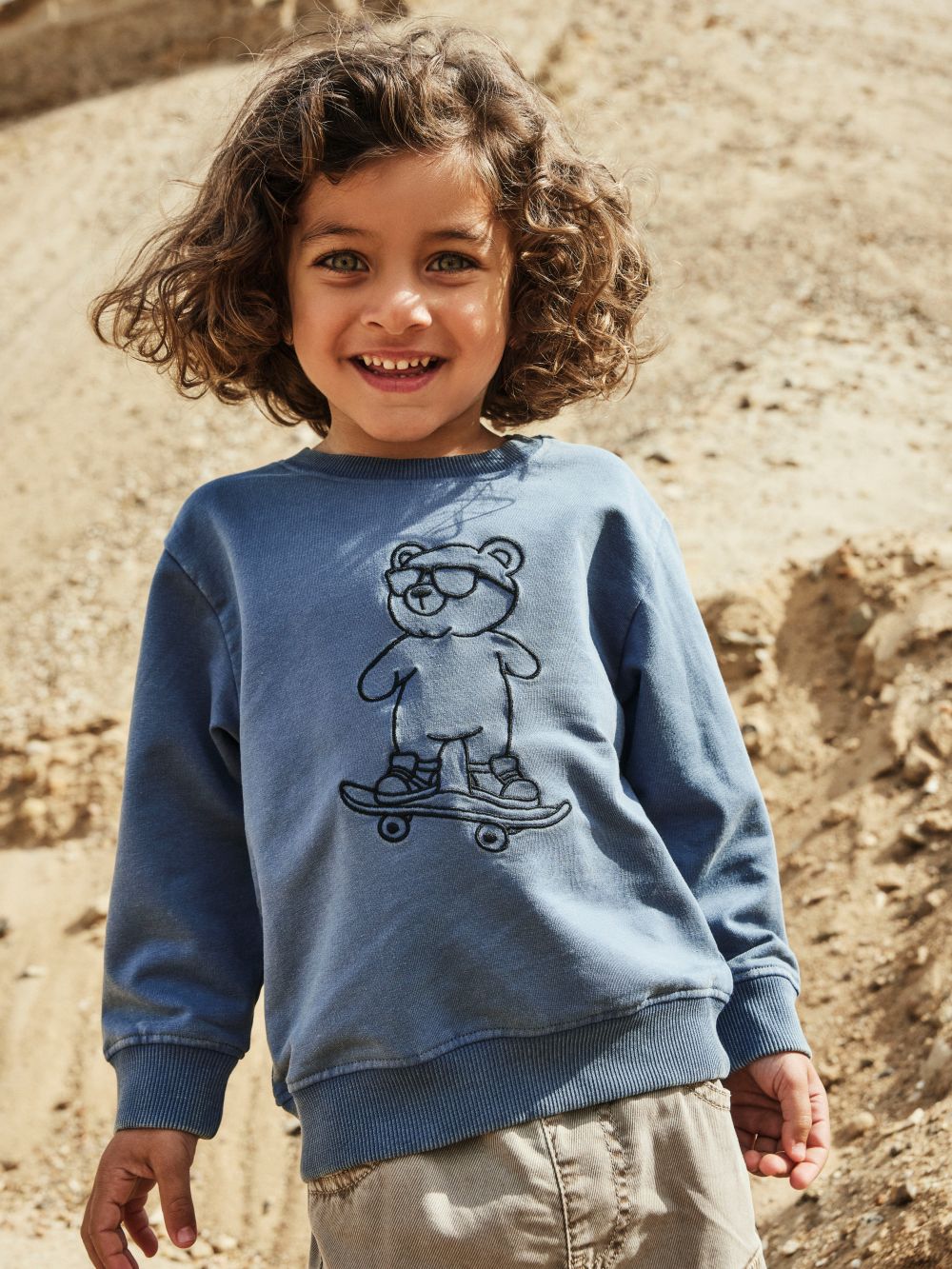 Name It Dalk Sweat Shirt - Vintage Indigo