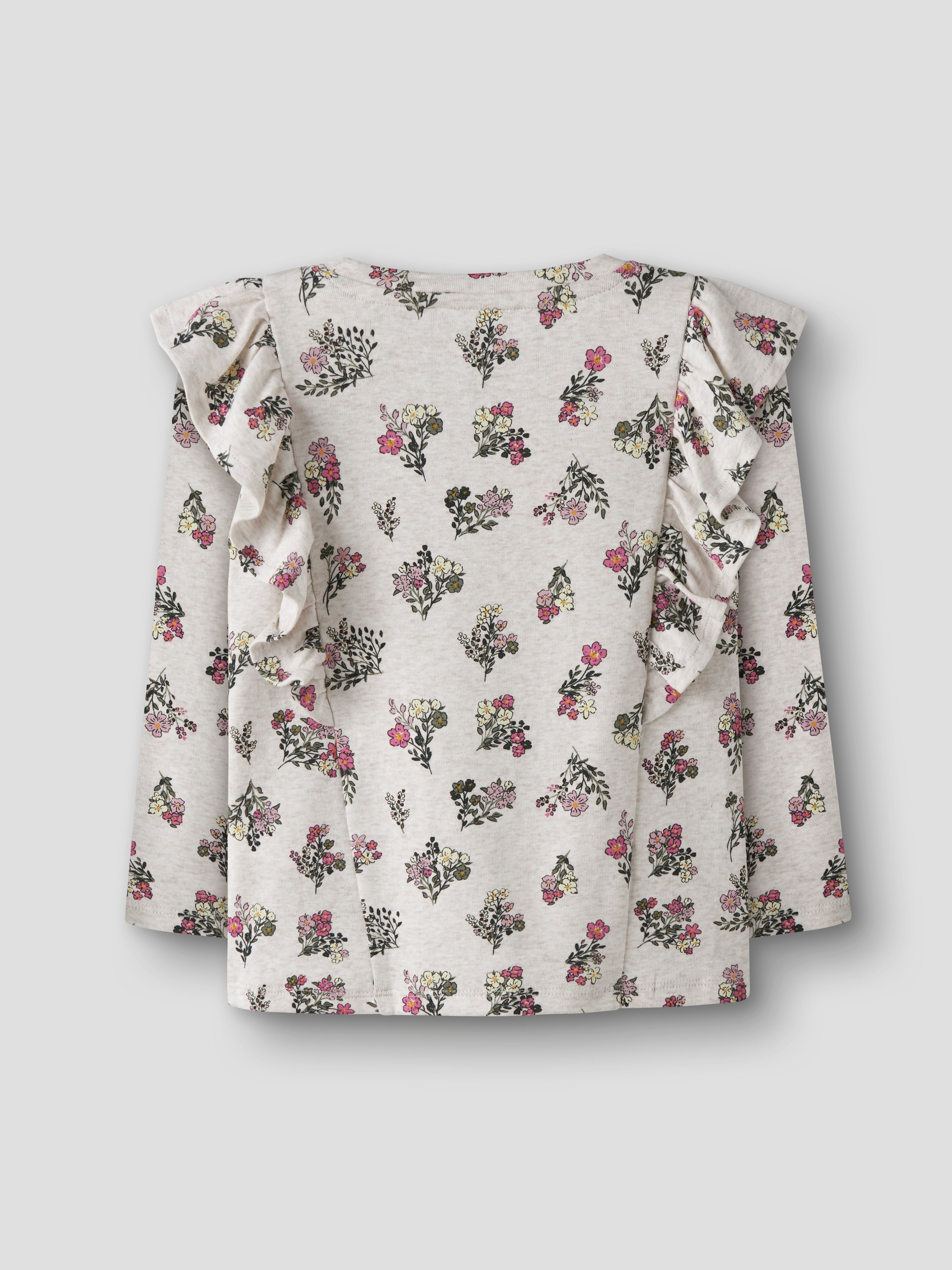 Name It Doritta LS Top - Peyote Melange