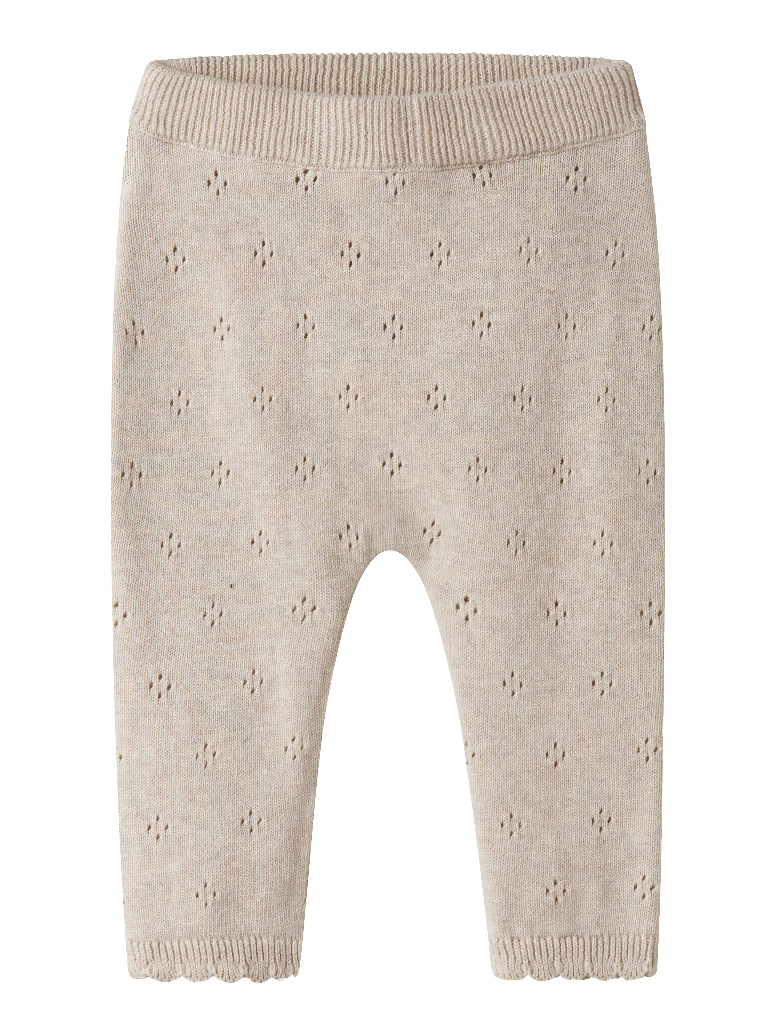 Name It Diame Knit Pants - Peyote Melange