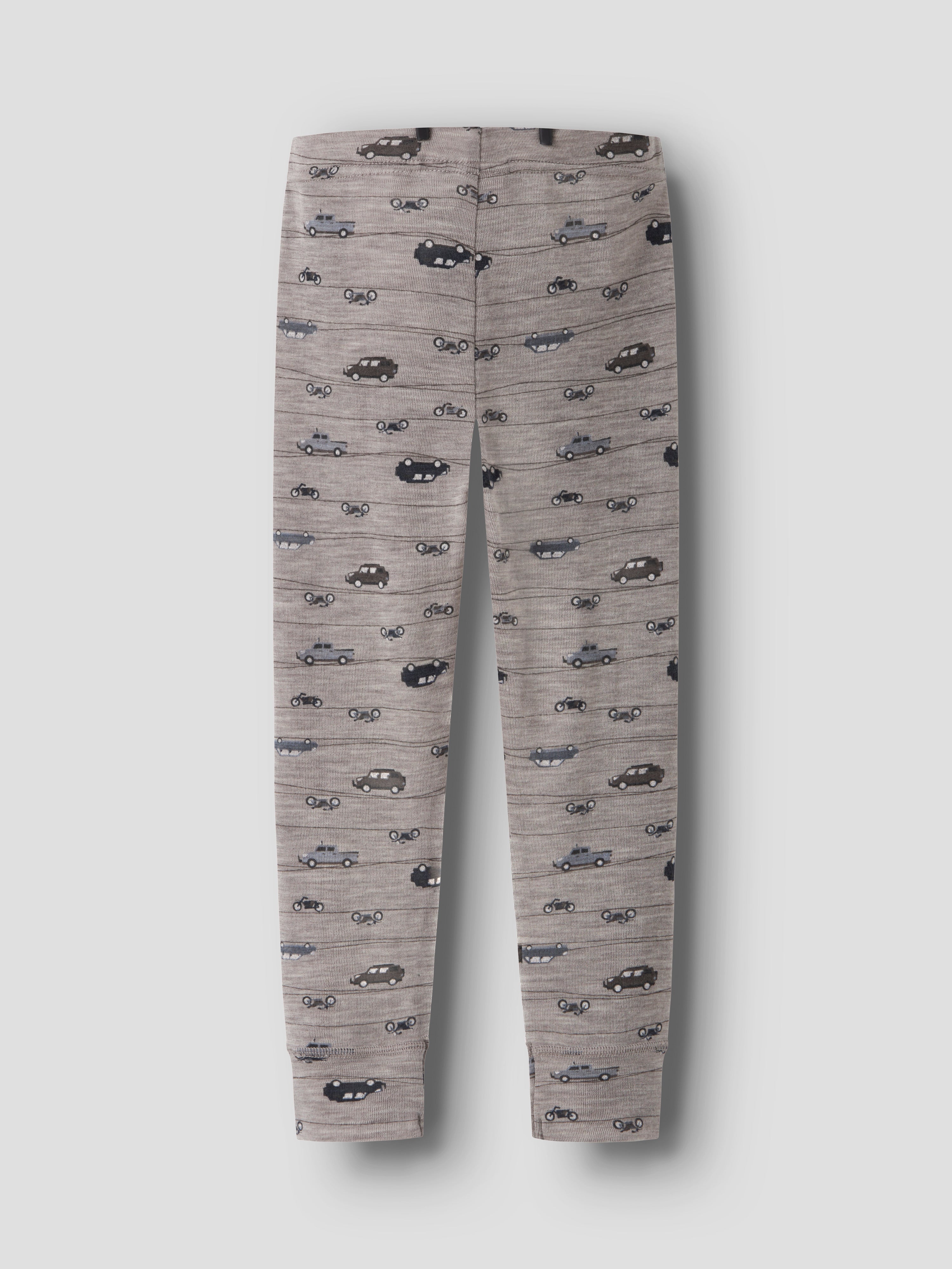 Name It Wang - Wool Rib Long John - Satellite/Highway