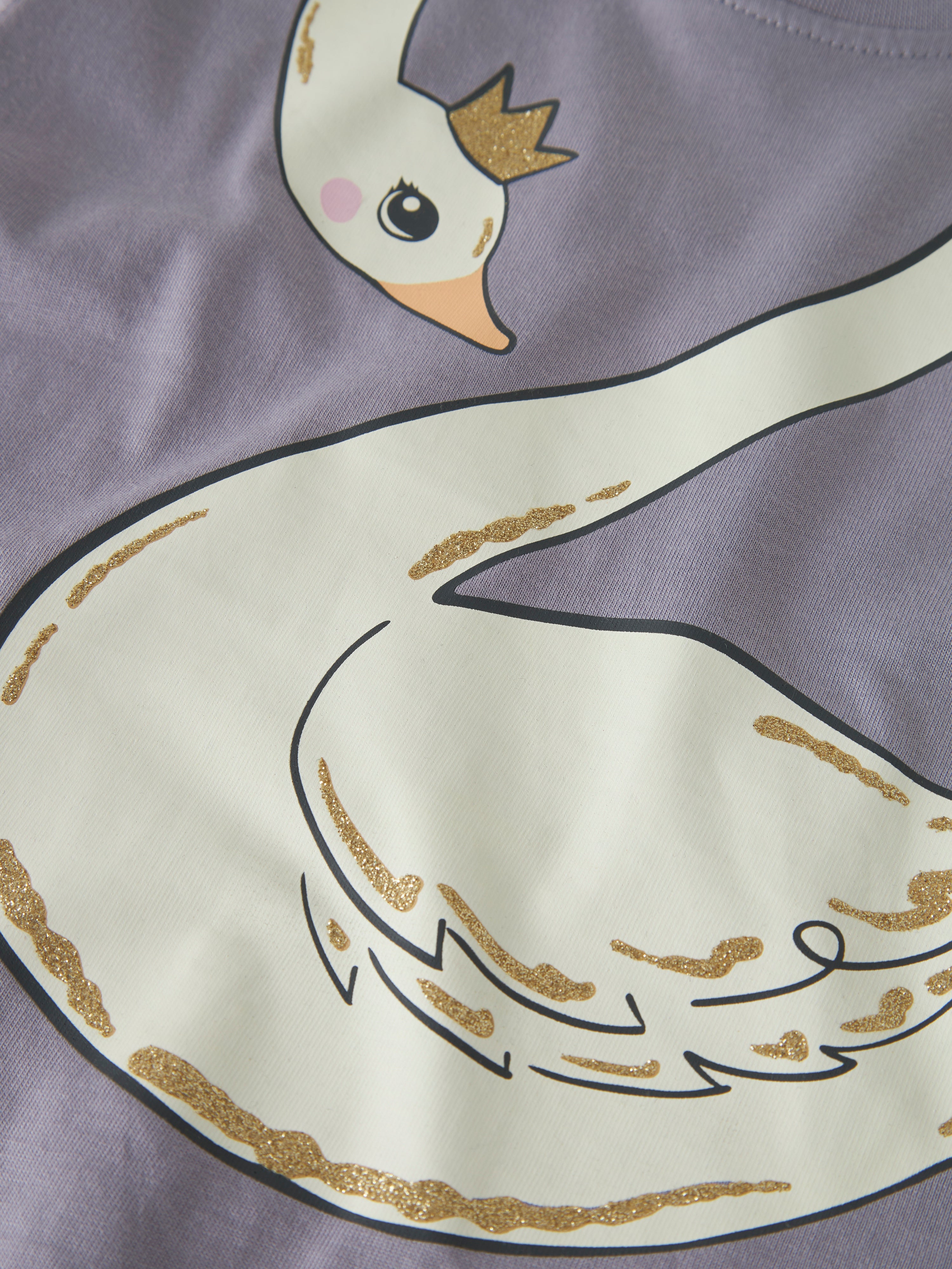 Name It Valiane LS Top - Lavender Gray