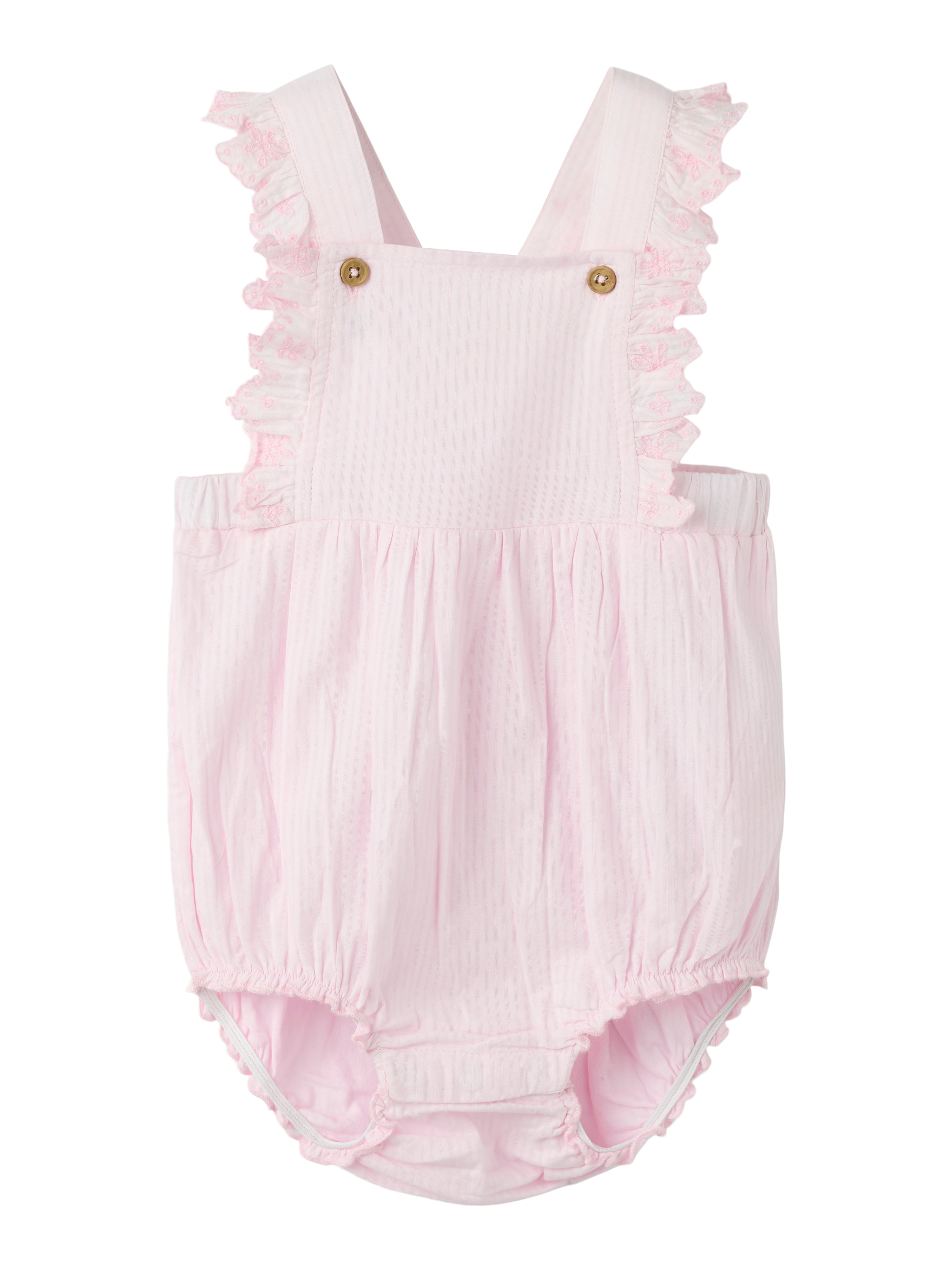 Name It Fillian Romper - Cradle Pink