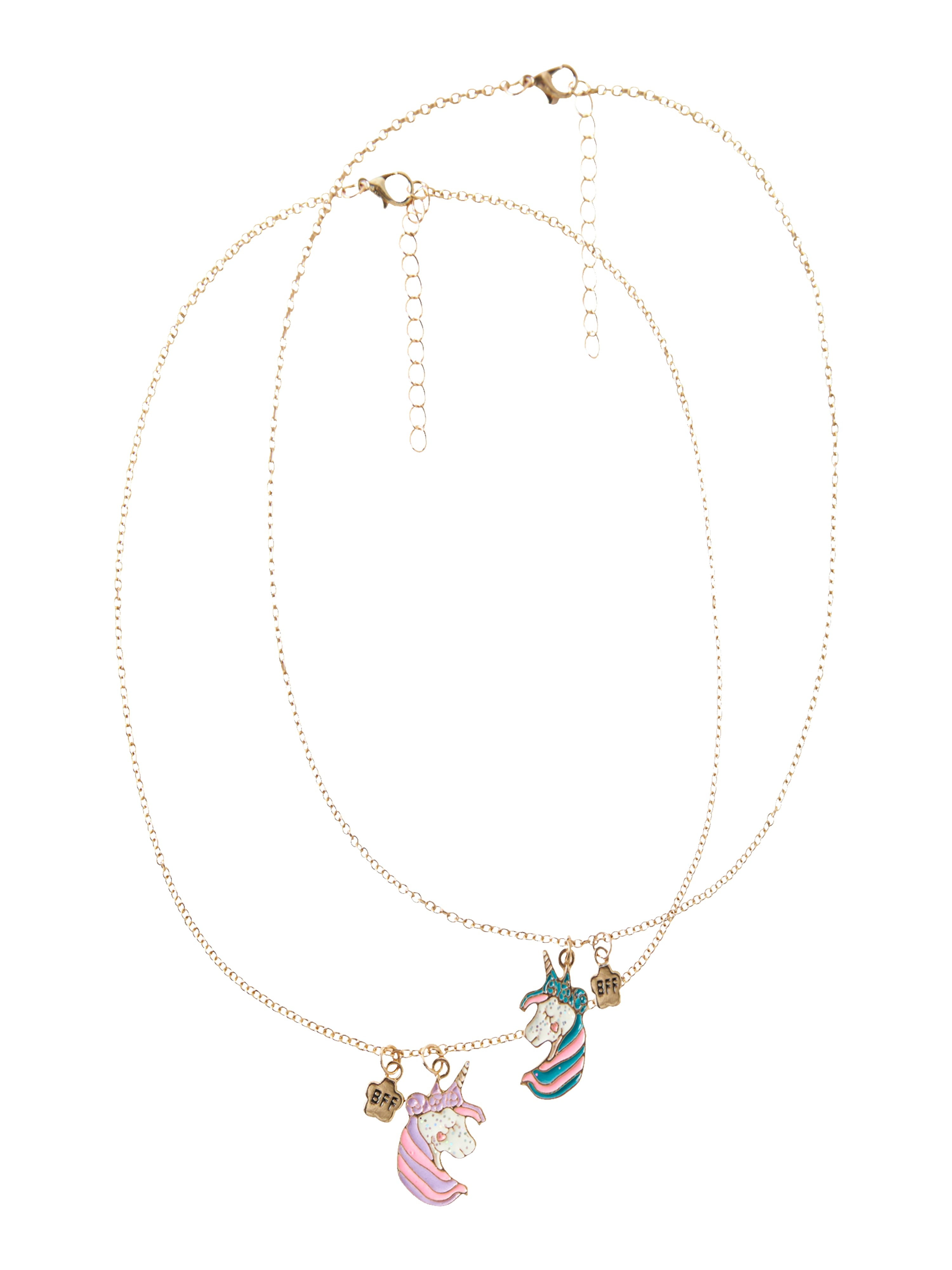 Name It Forever 2P Necklace - Gold Colour