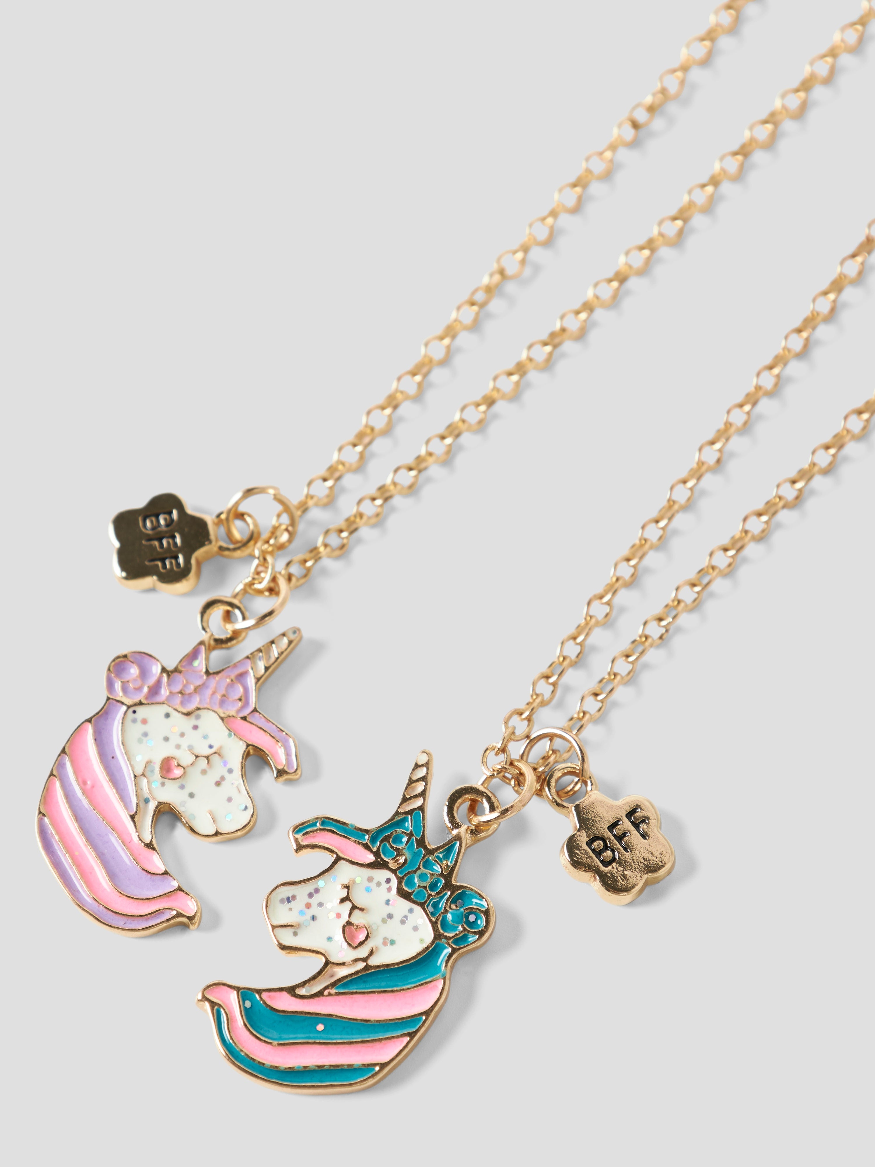 Name It Forever 2P Necklace - Gold Colour