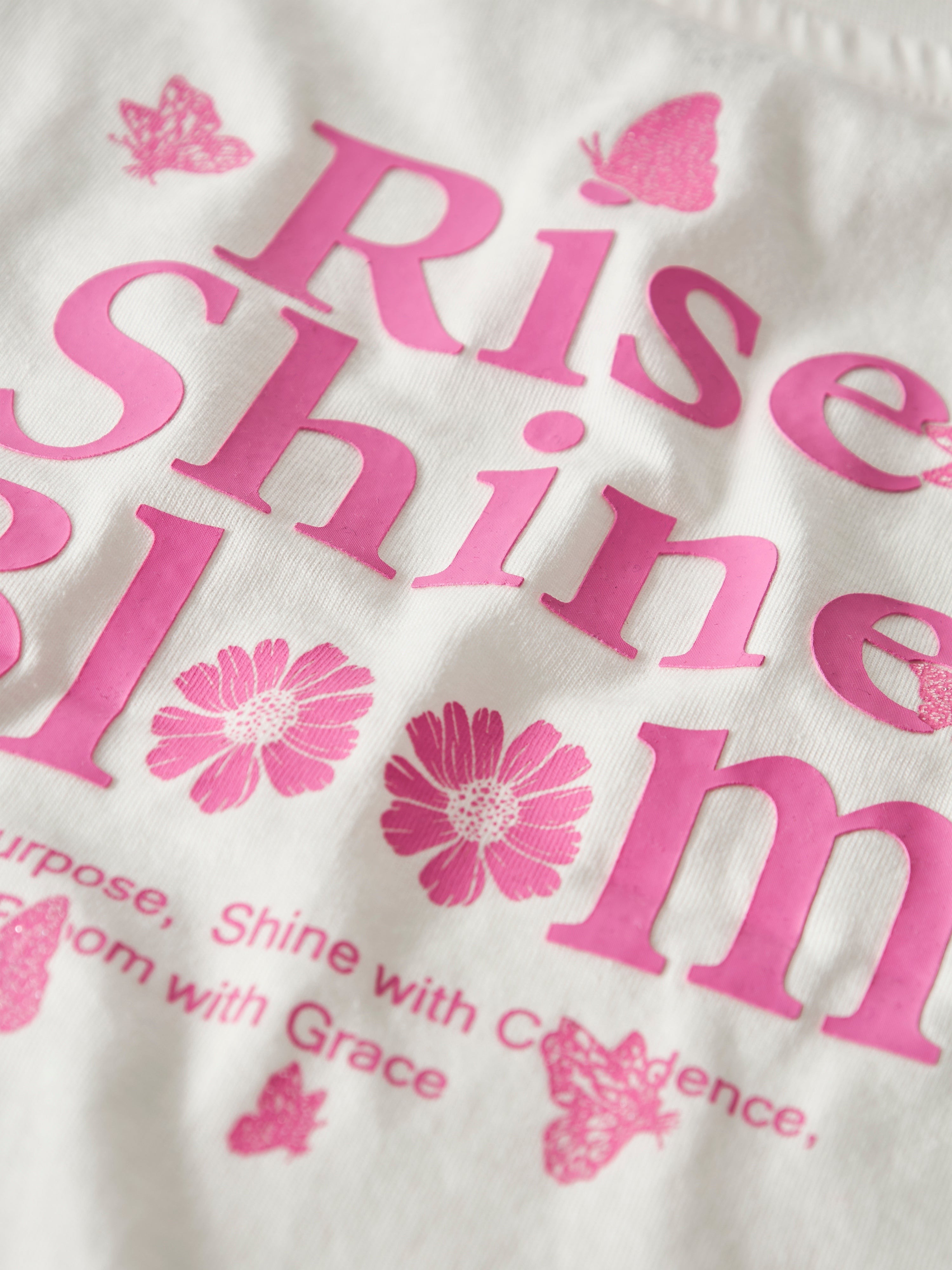 Name It Futia SS Top - Cloud Dancer