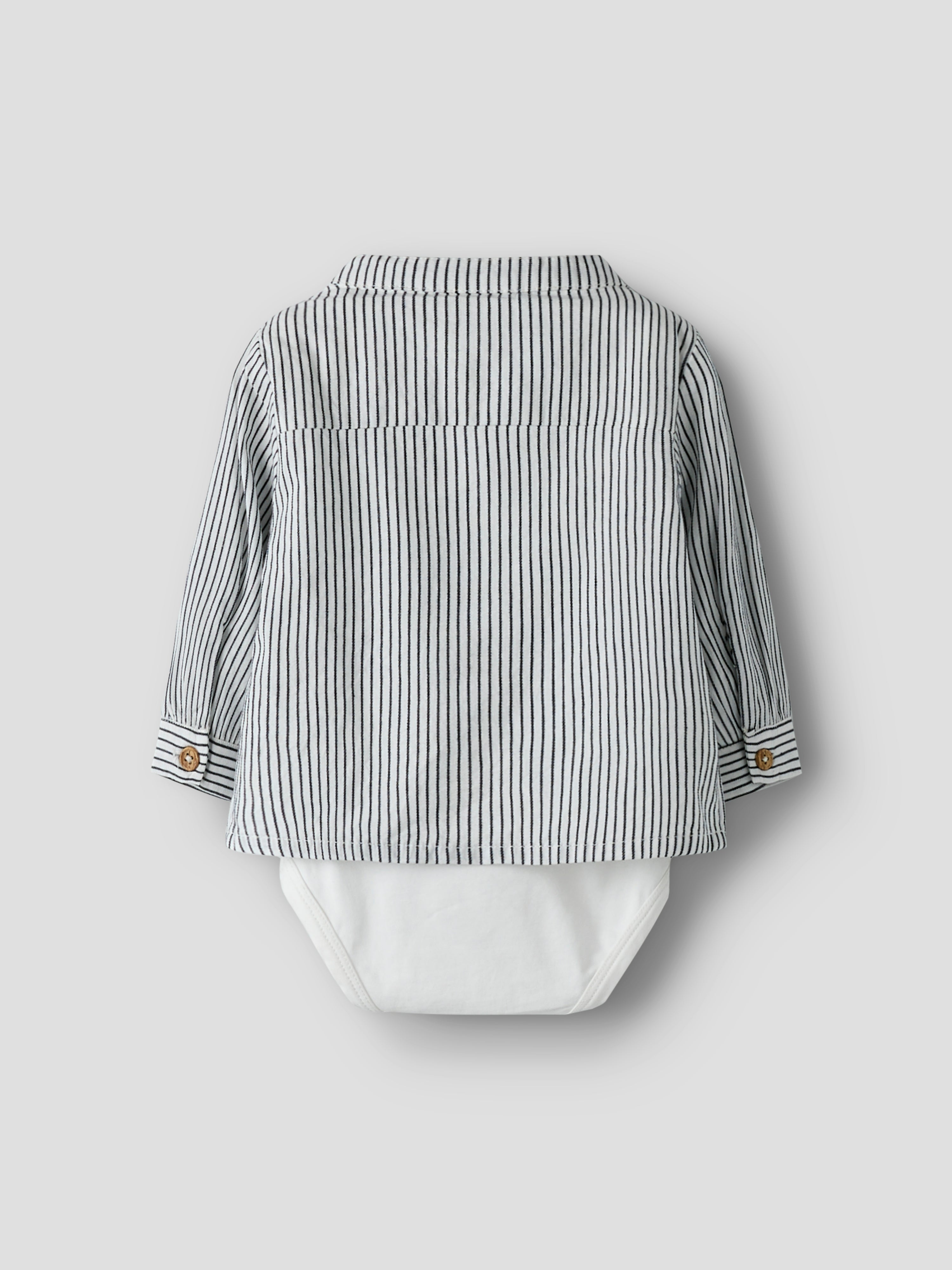 Name It Far LS Shirt Body - Cloud Dancer