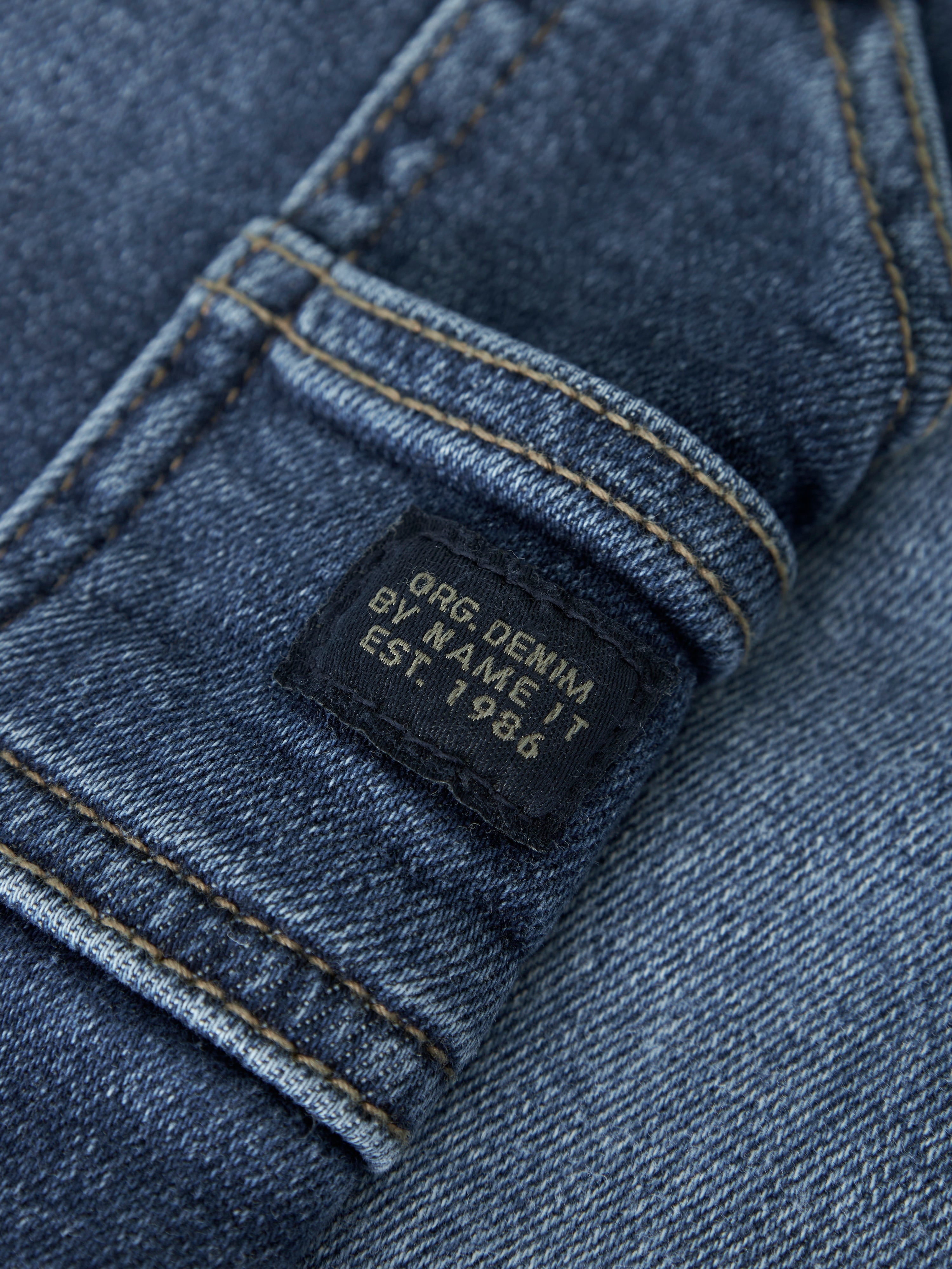 Name It Ben - Tapered Jeans - Dark Blue Denim