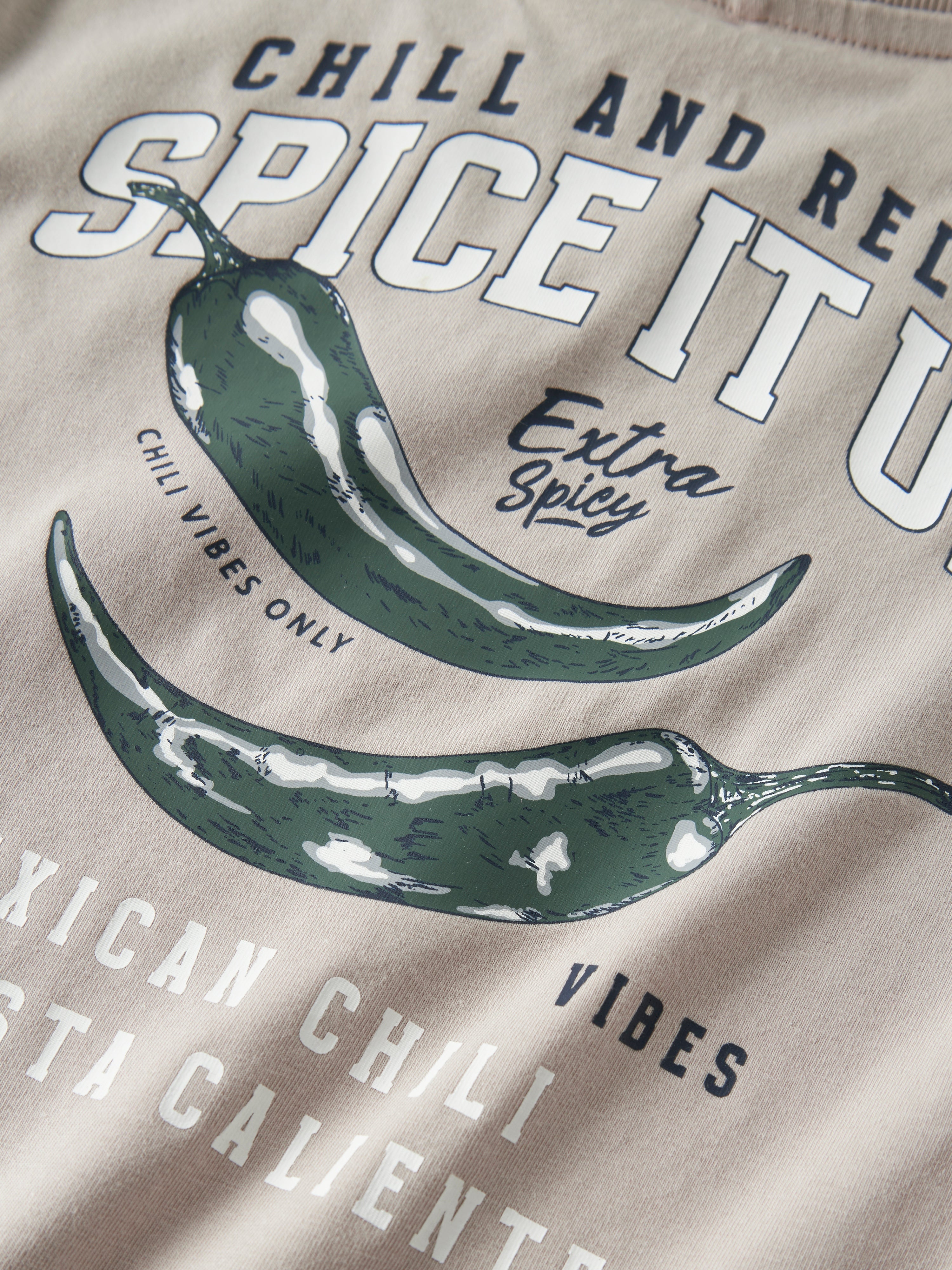 Name It Hughe - SS Top - Chateau Gray