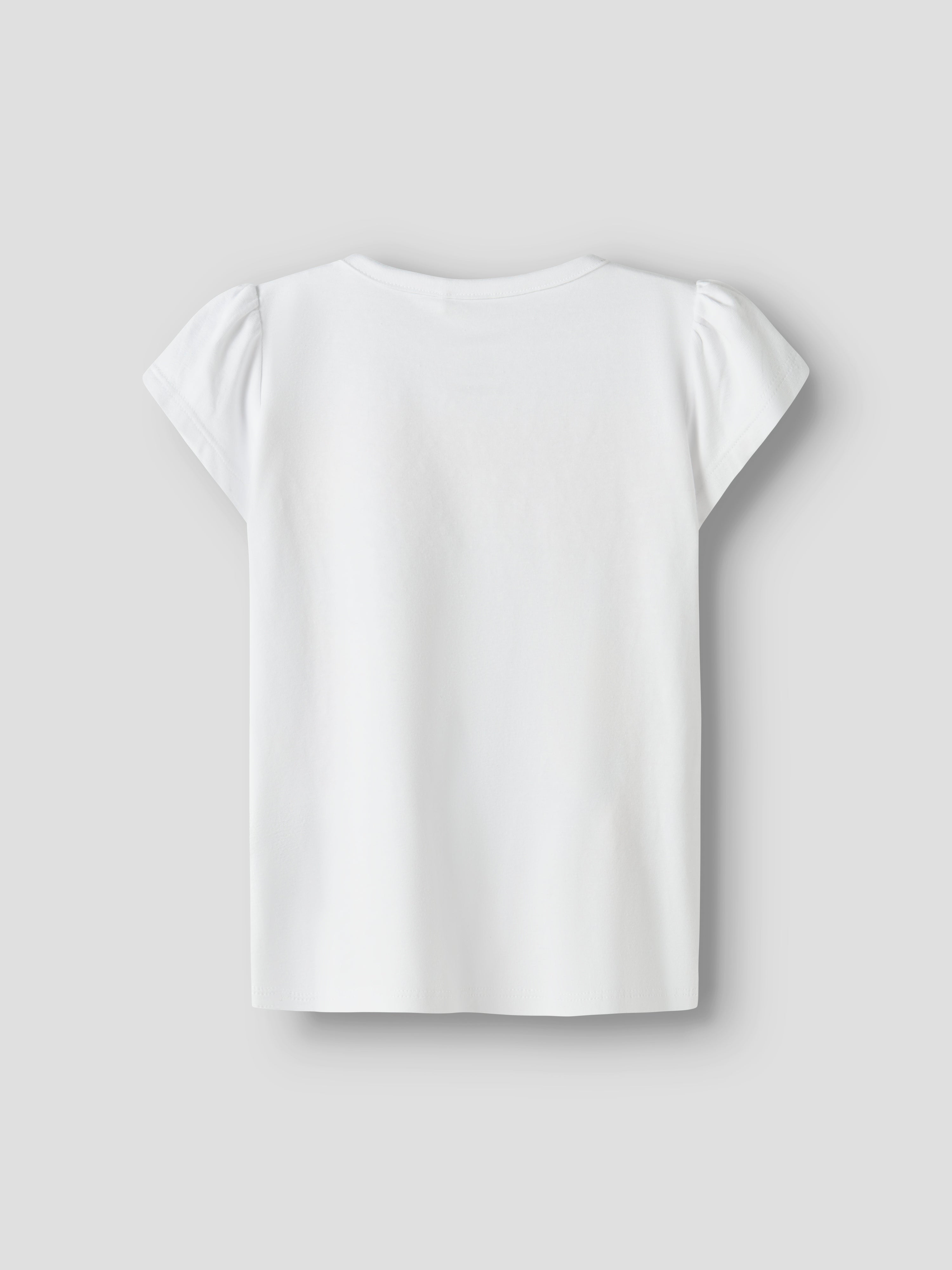 Name It Maka - Bluey SS Top - Bright White