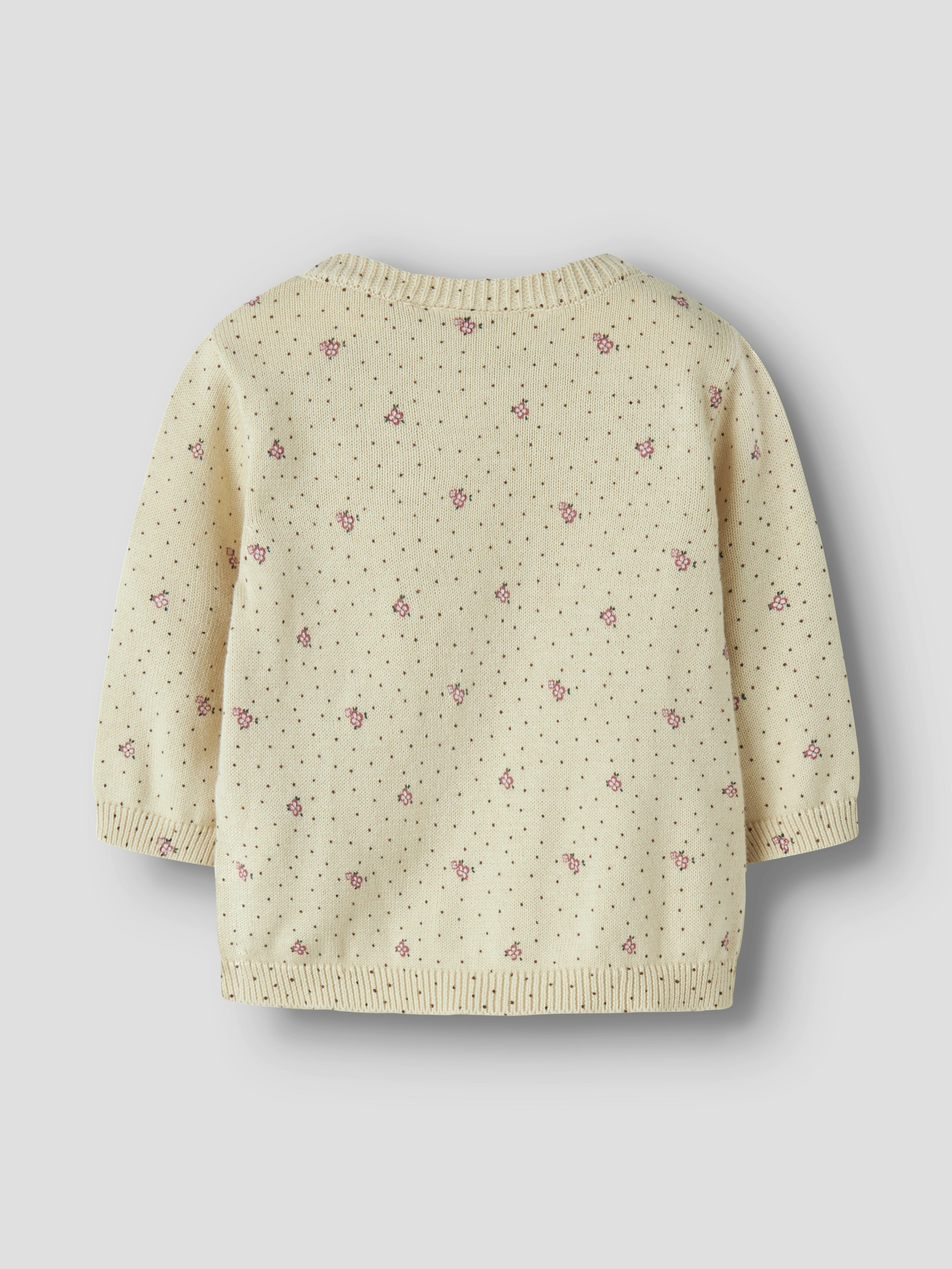 Name It Hide - LS Knit Cardigan - Almond Milk