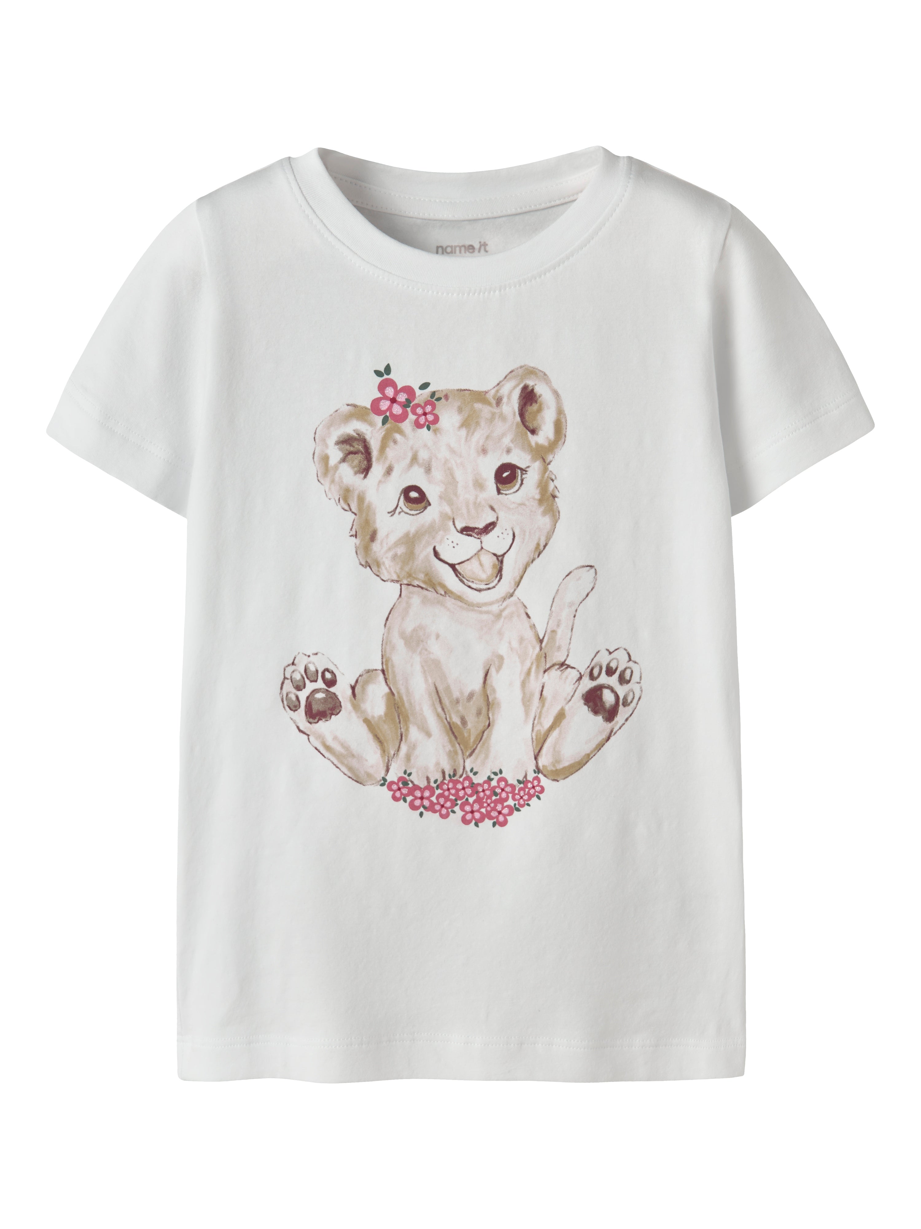 Name It Herta SS Top - Bright White