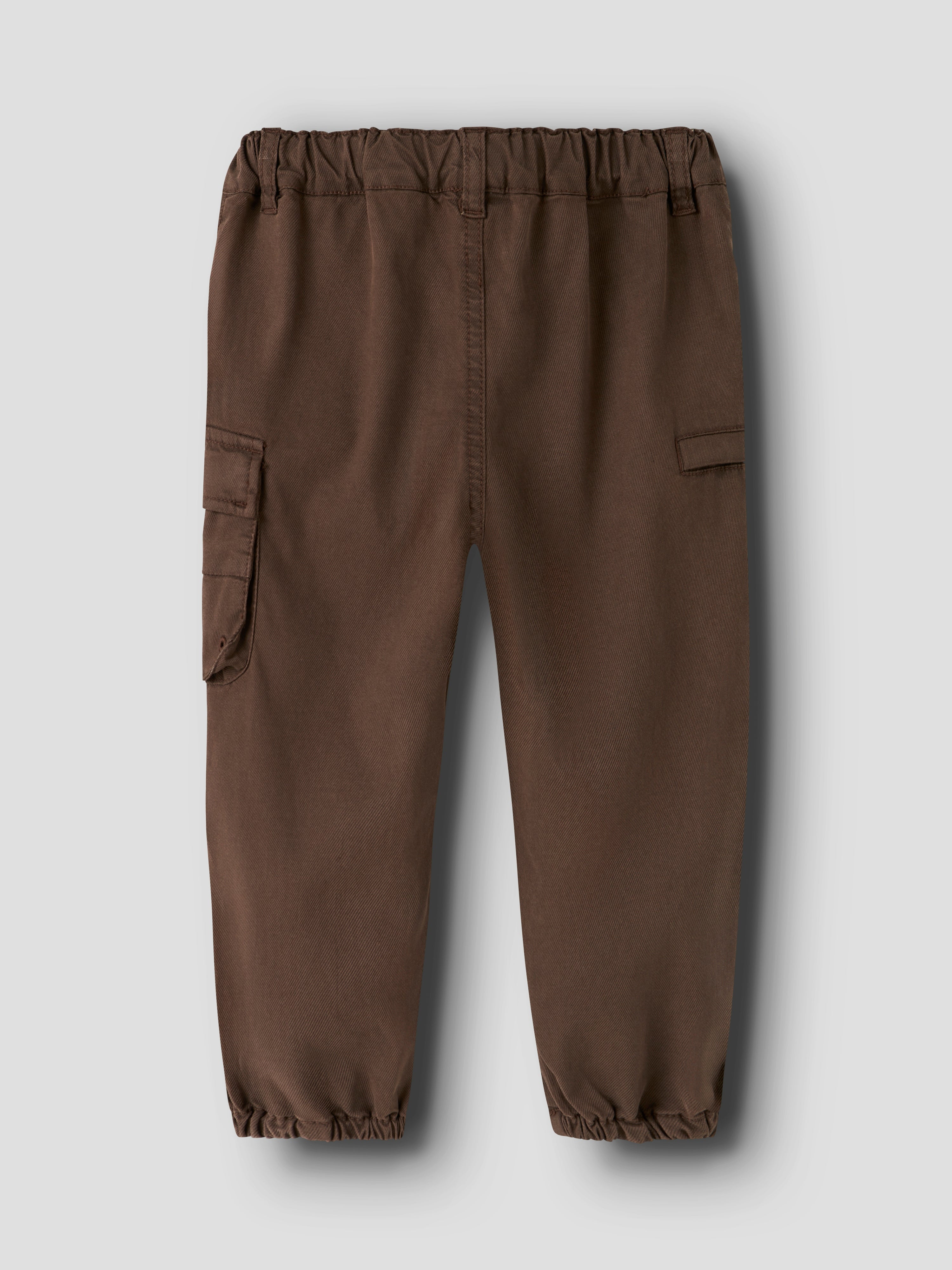 Name It Ben Jog Cargo Twill Pants - Chestnut