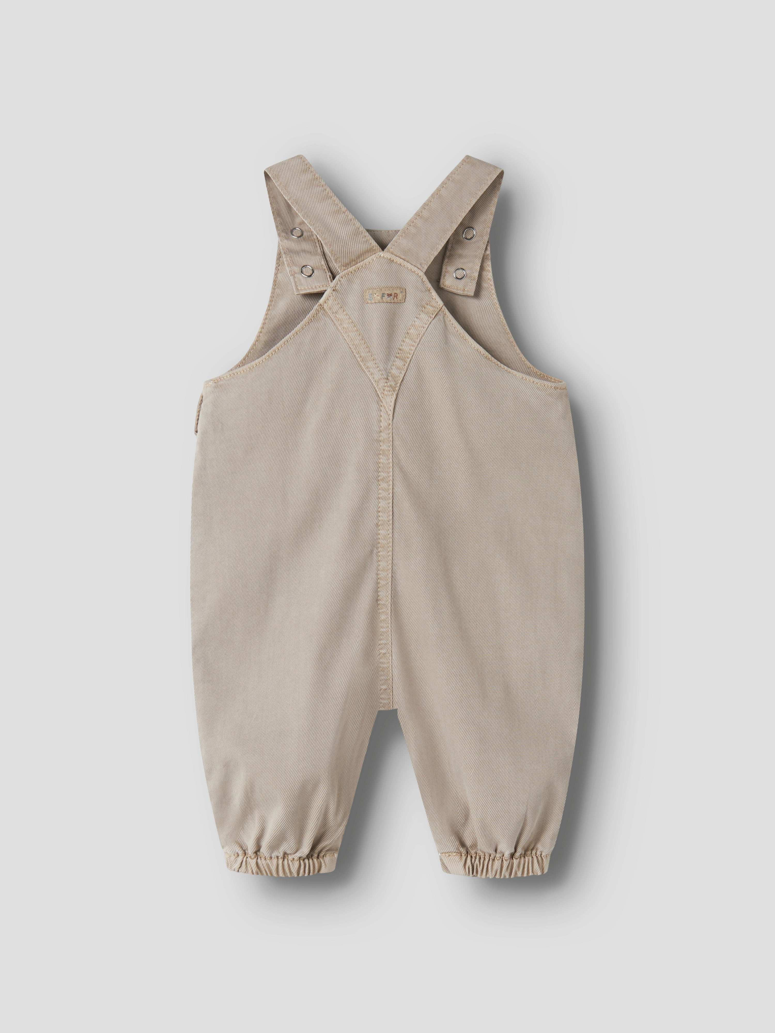 Name It Bo Bag Barrel Twill Overall - Chateau Gray