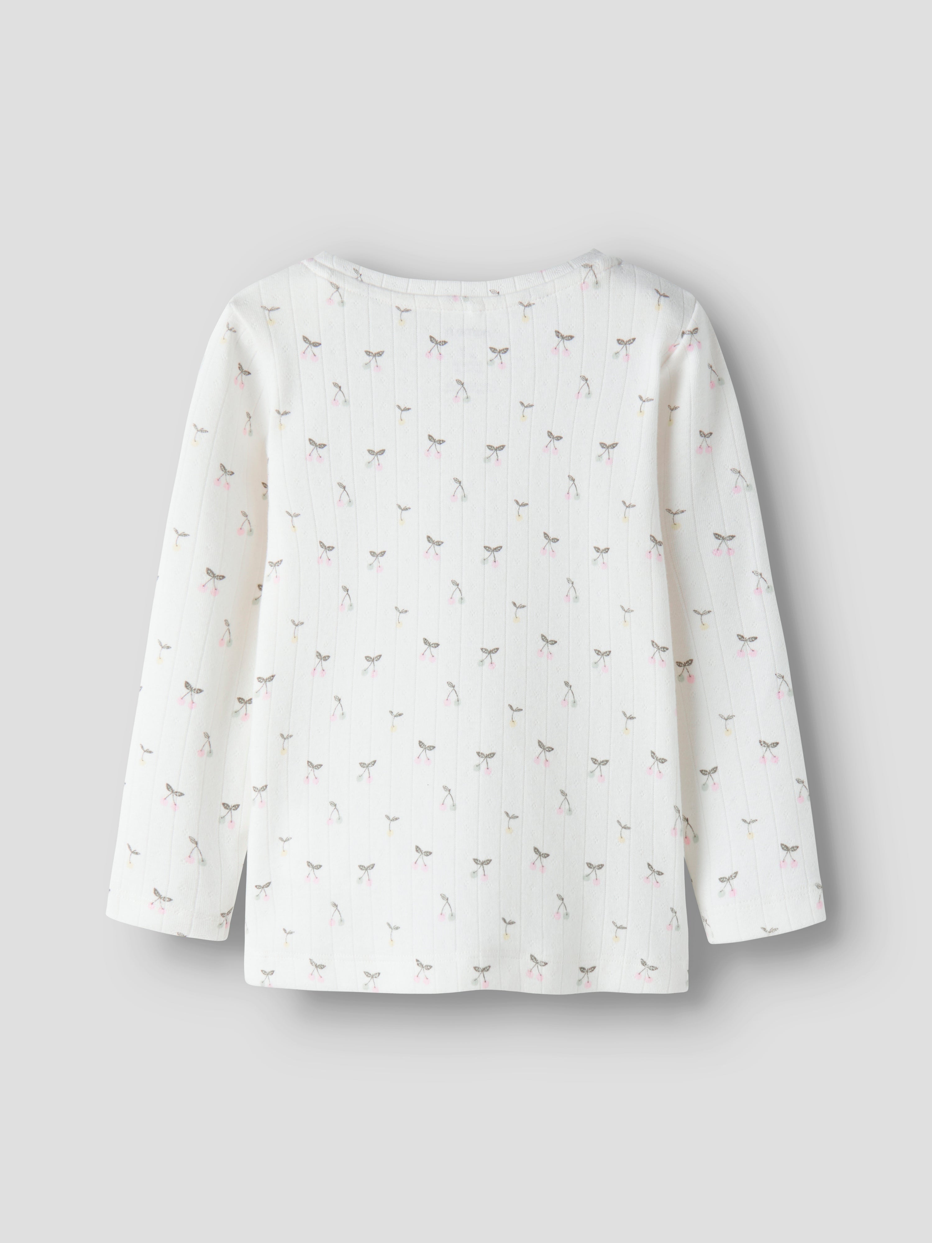 Name It Ficherry LS Slim Top - Cloud Dancer