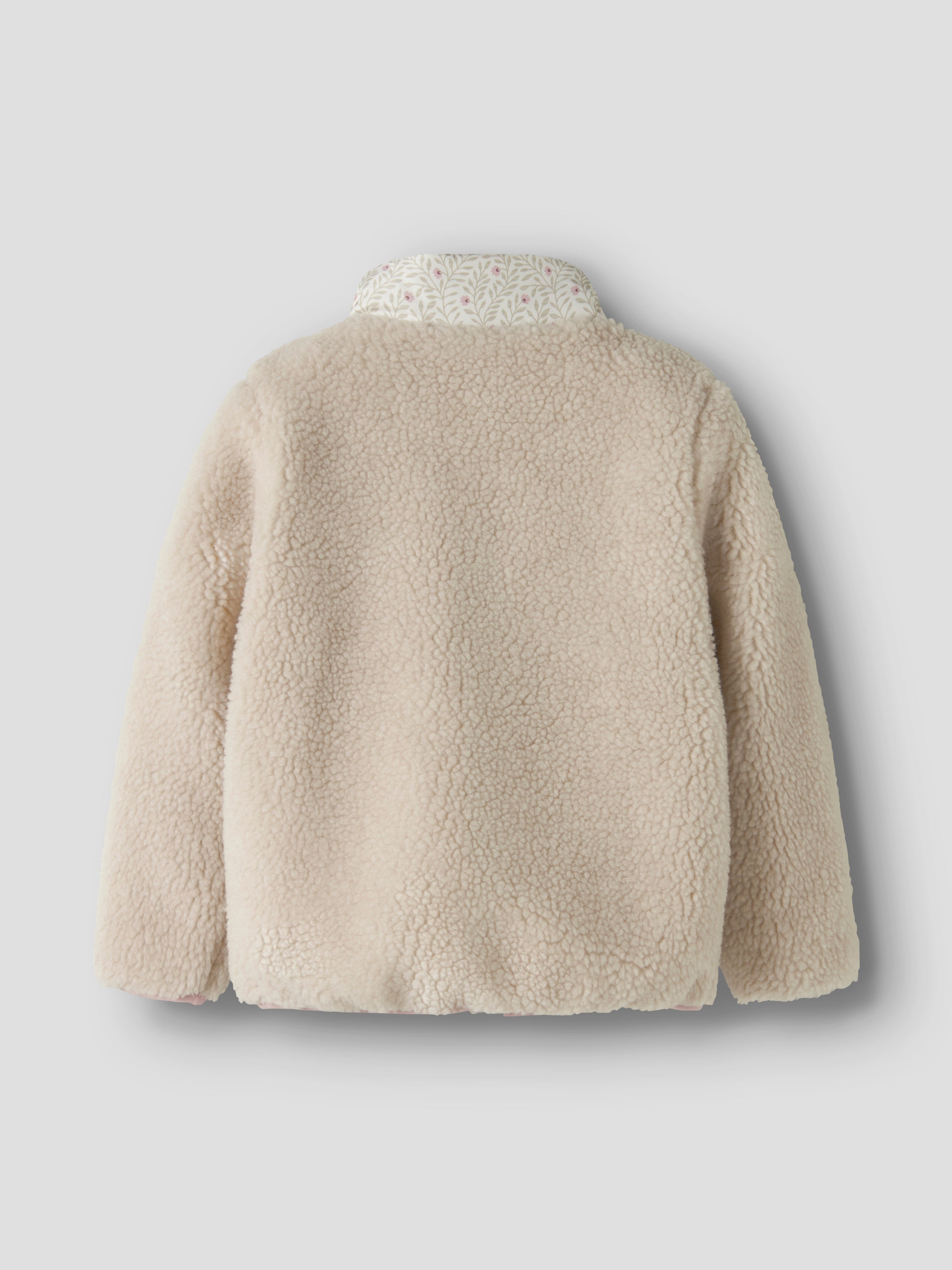 Name It - Minna Teddy Jacket - Rainy Day