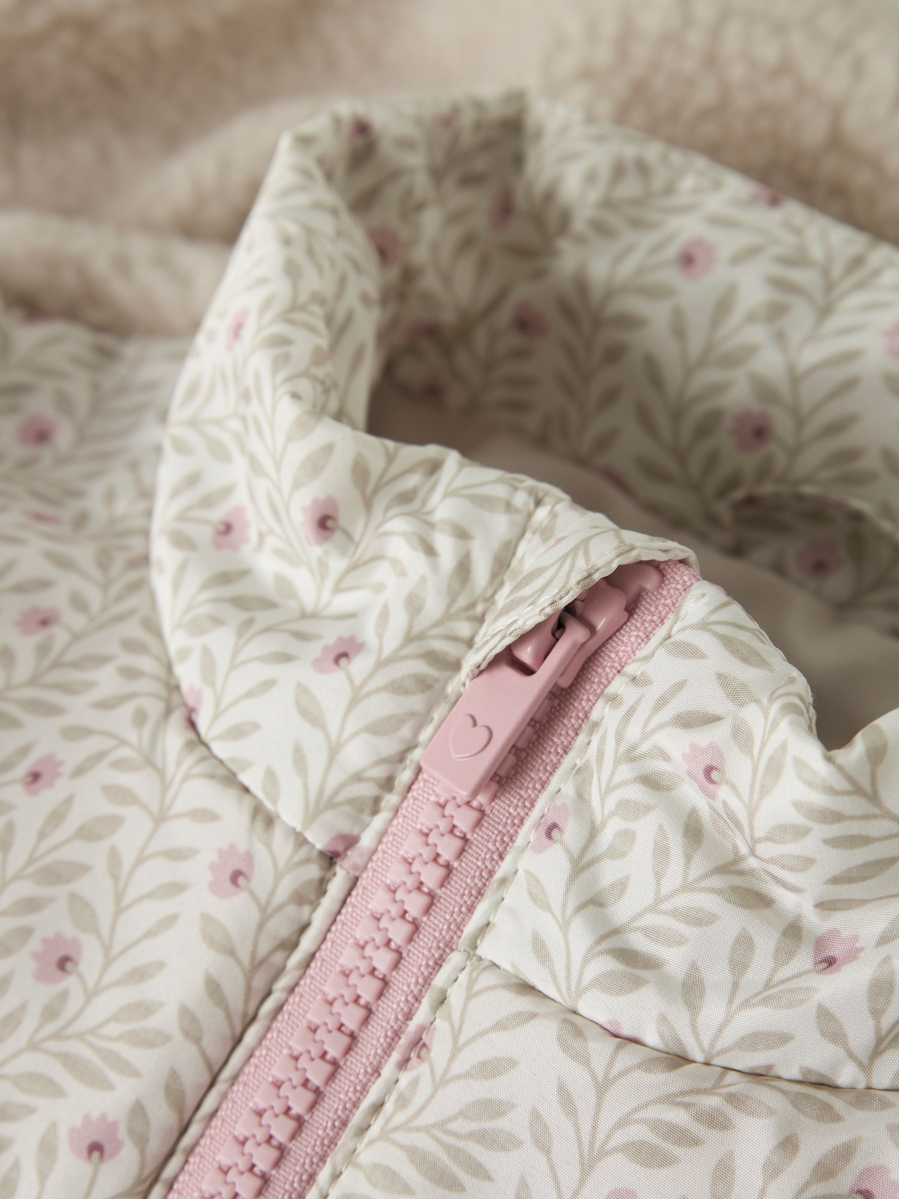 Name It - Minna Teddy Jacket - Rainy Day
