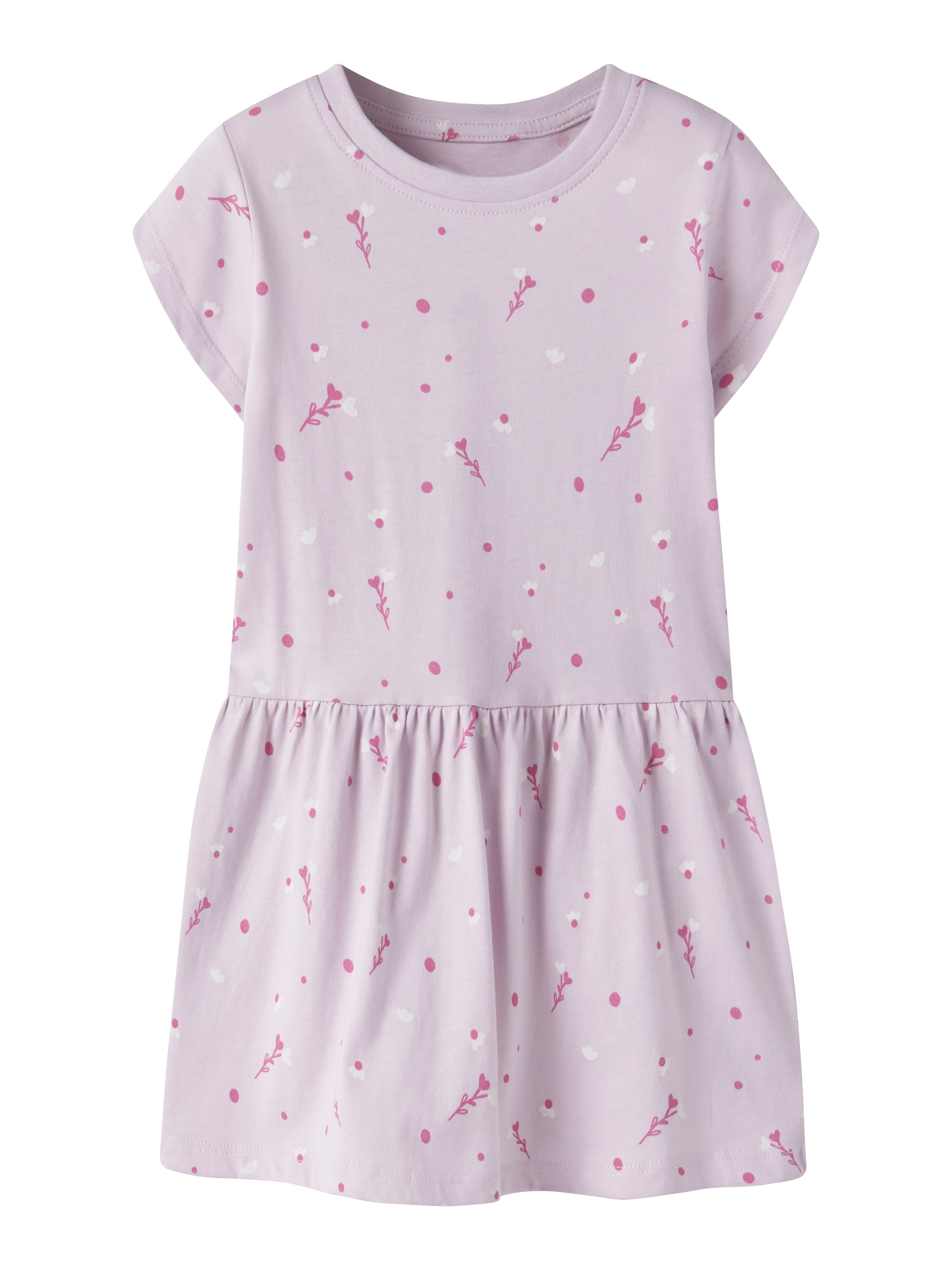 Name It Vilinse Dress - Lavender Fog