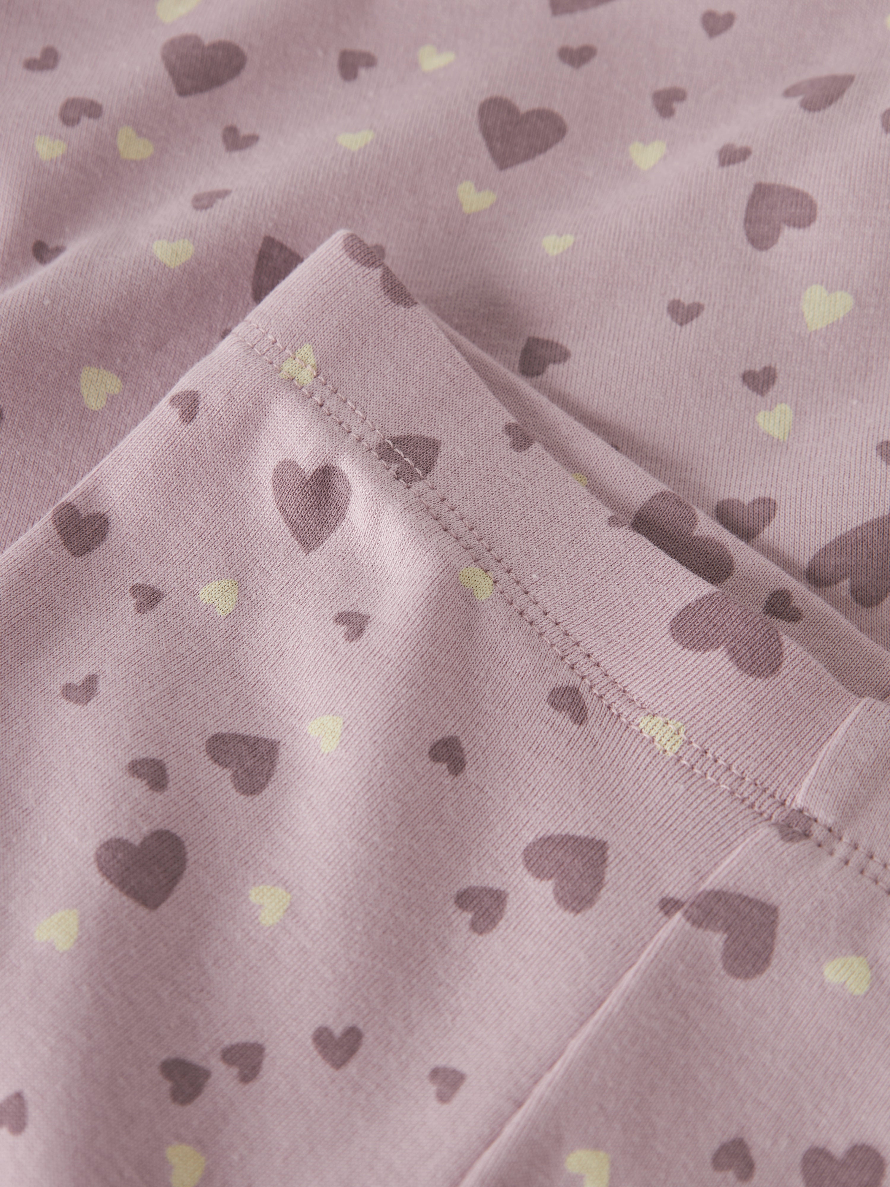 Name It BHeart Leggings - Keepsake Lilac