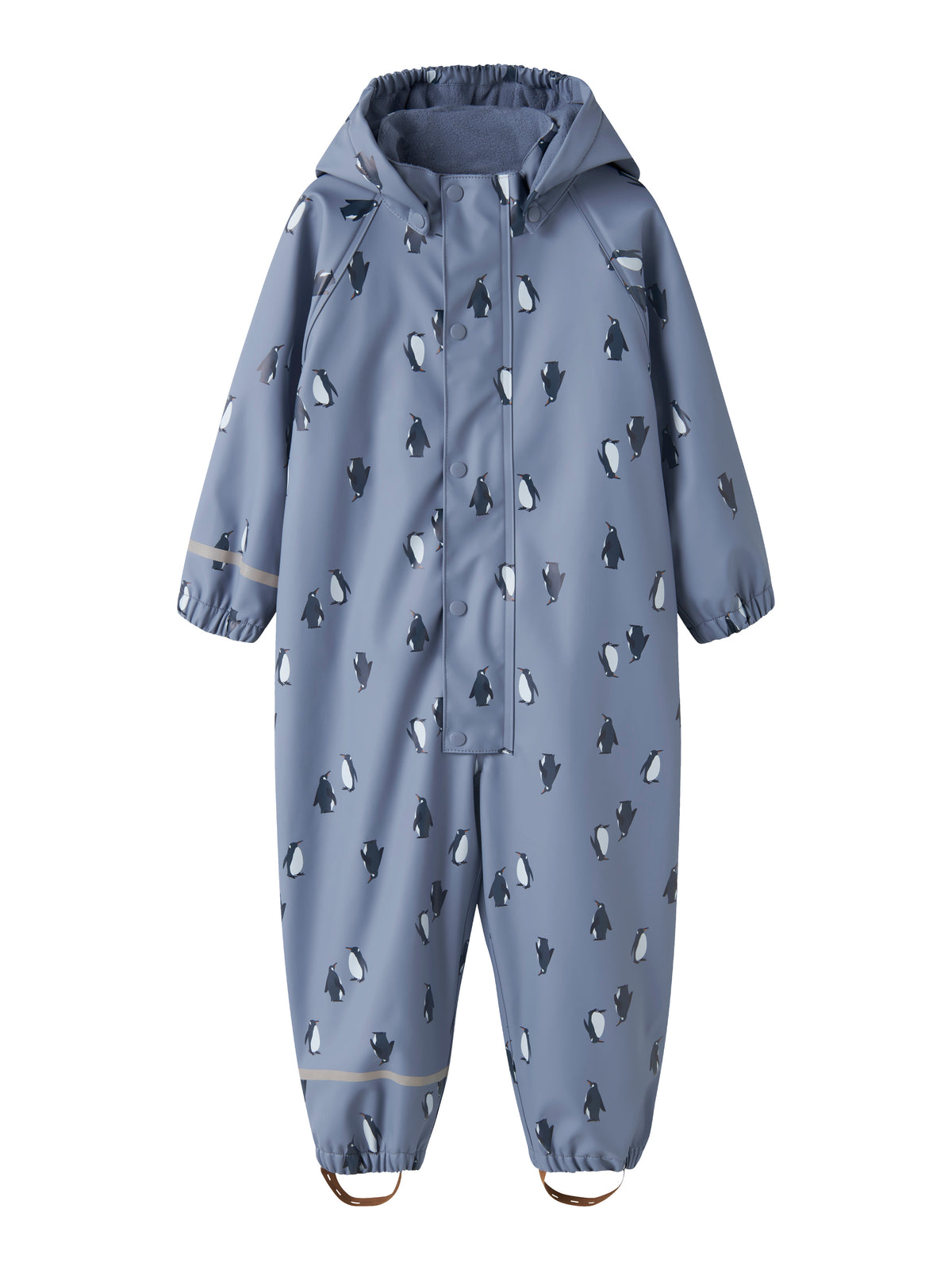 Name It Dry10 Rain Suit - Fleece AOP - Country Blue