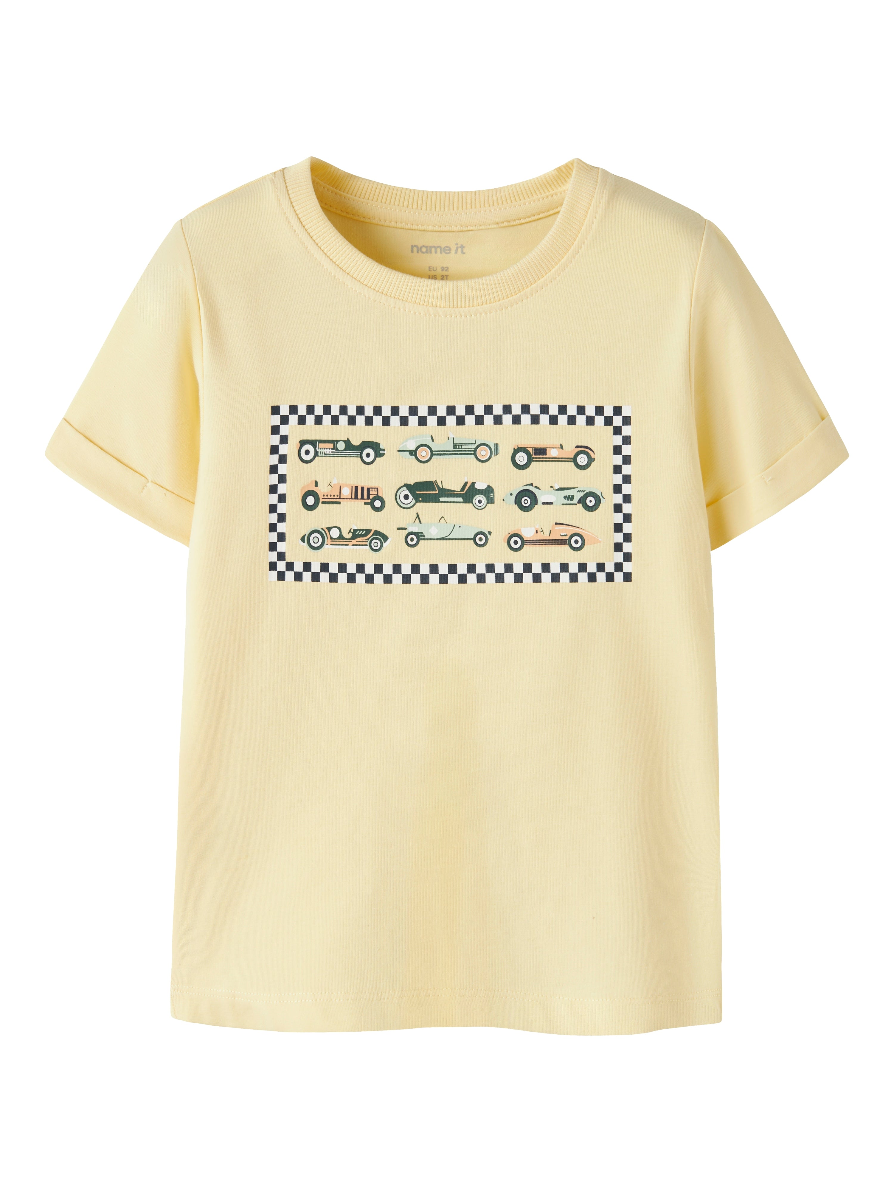 Name It Vux - SS Reg Top - Double Cream/Off Road