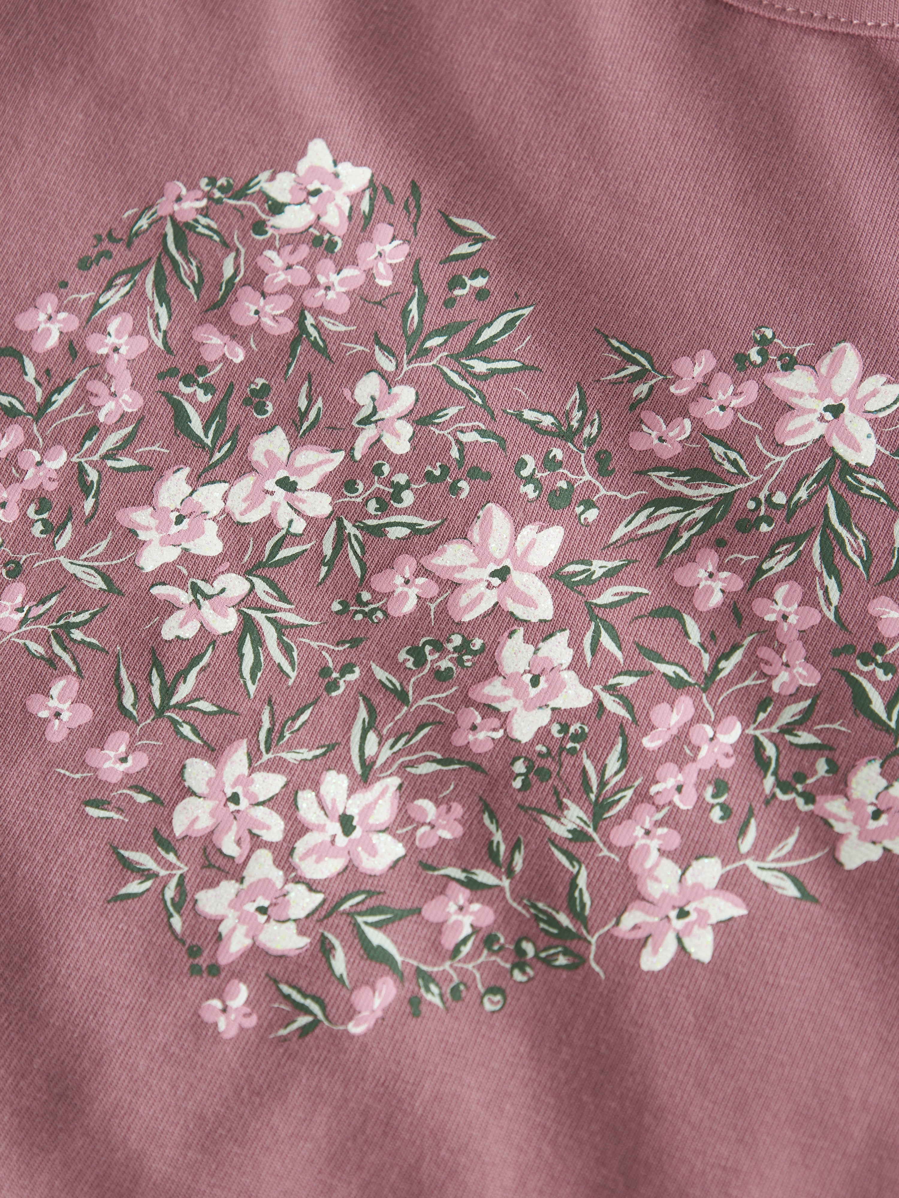 Name It Vayana - Top - Mesa Rose/Rose Flowers