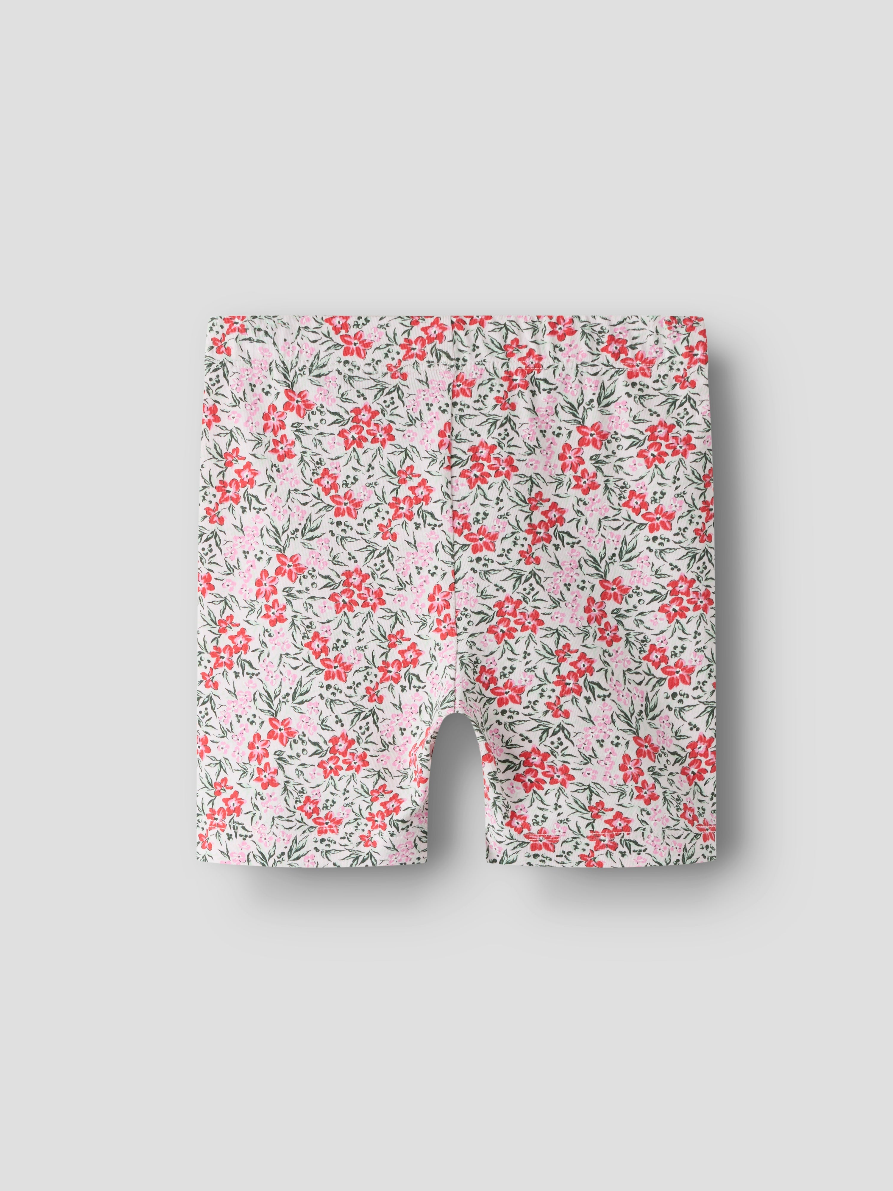 Name It Vayo - Short Leggings - Cradle Pink/Red Flowers