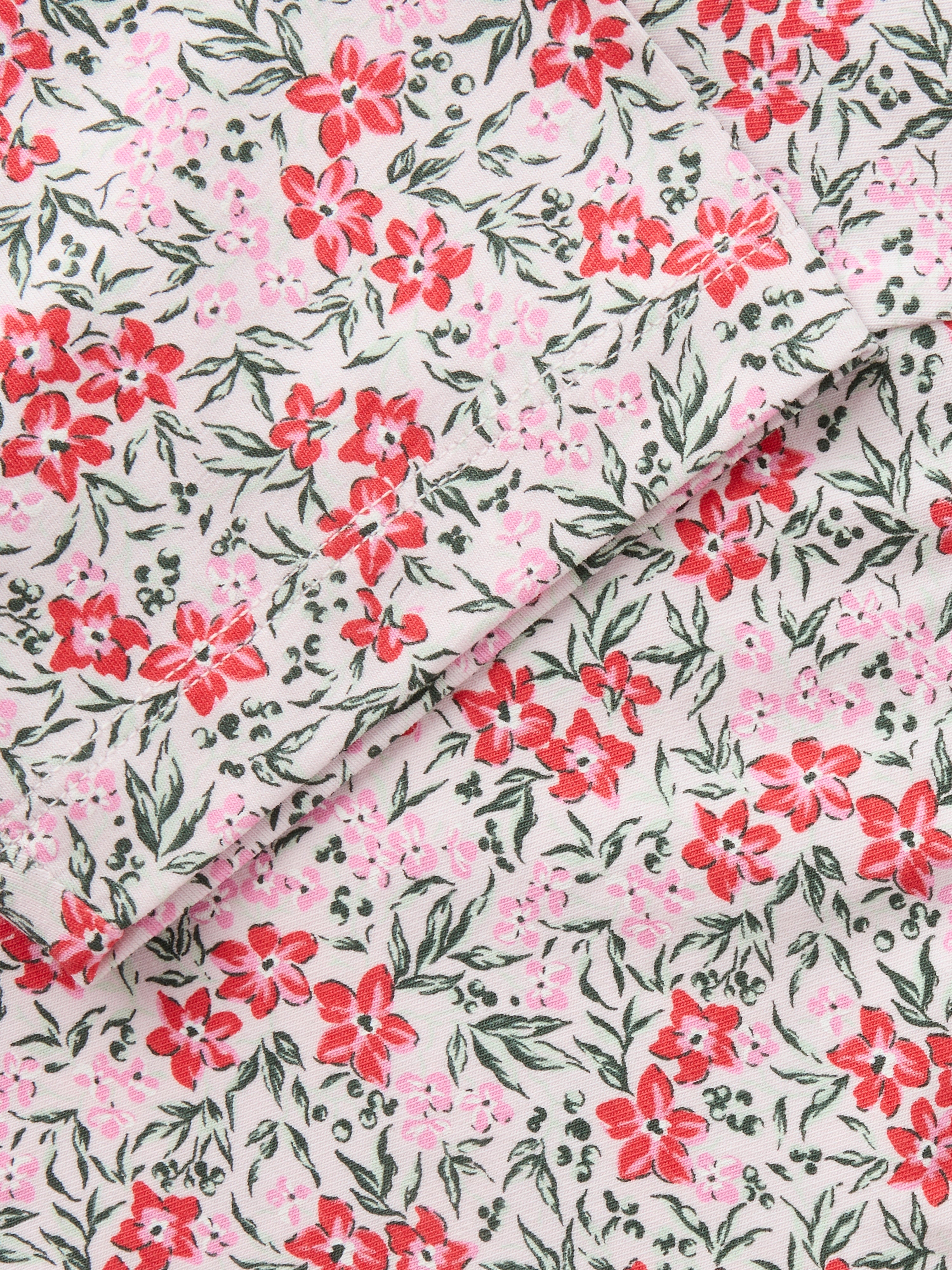Name It Vayo - Short Leggings - Cradle Pink/Red Flowers