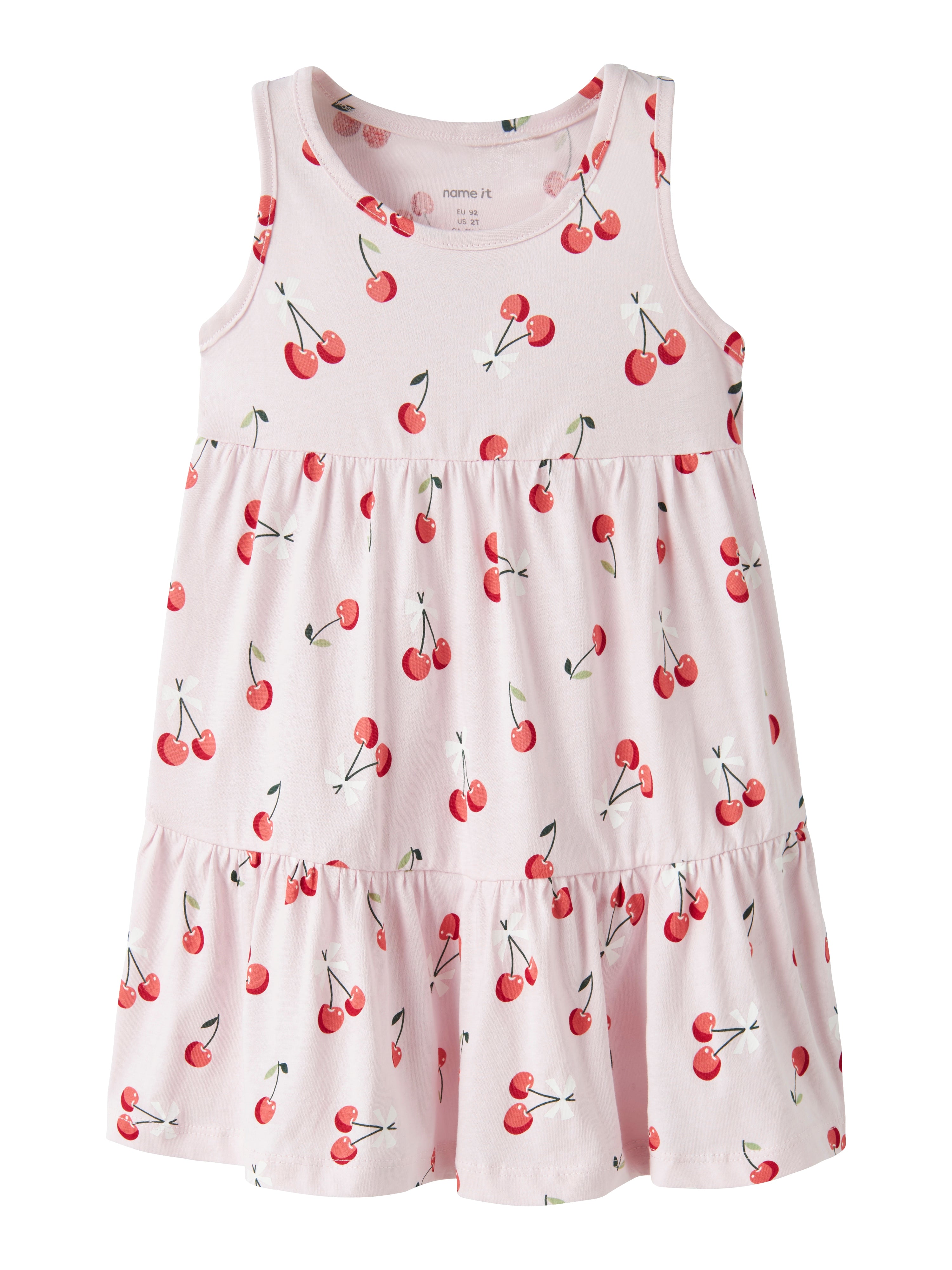 Name It Vigga - Spencer Dress - Cradle Pink/Cherries