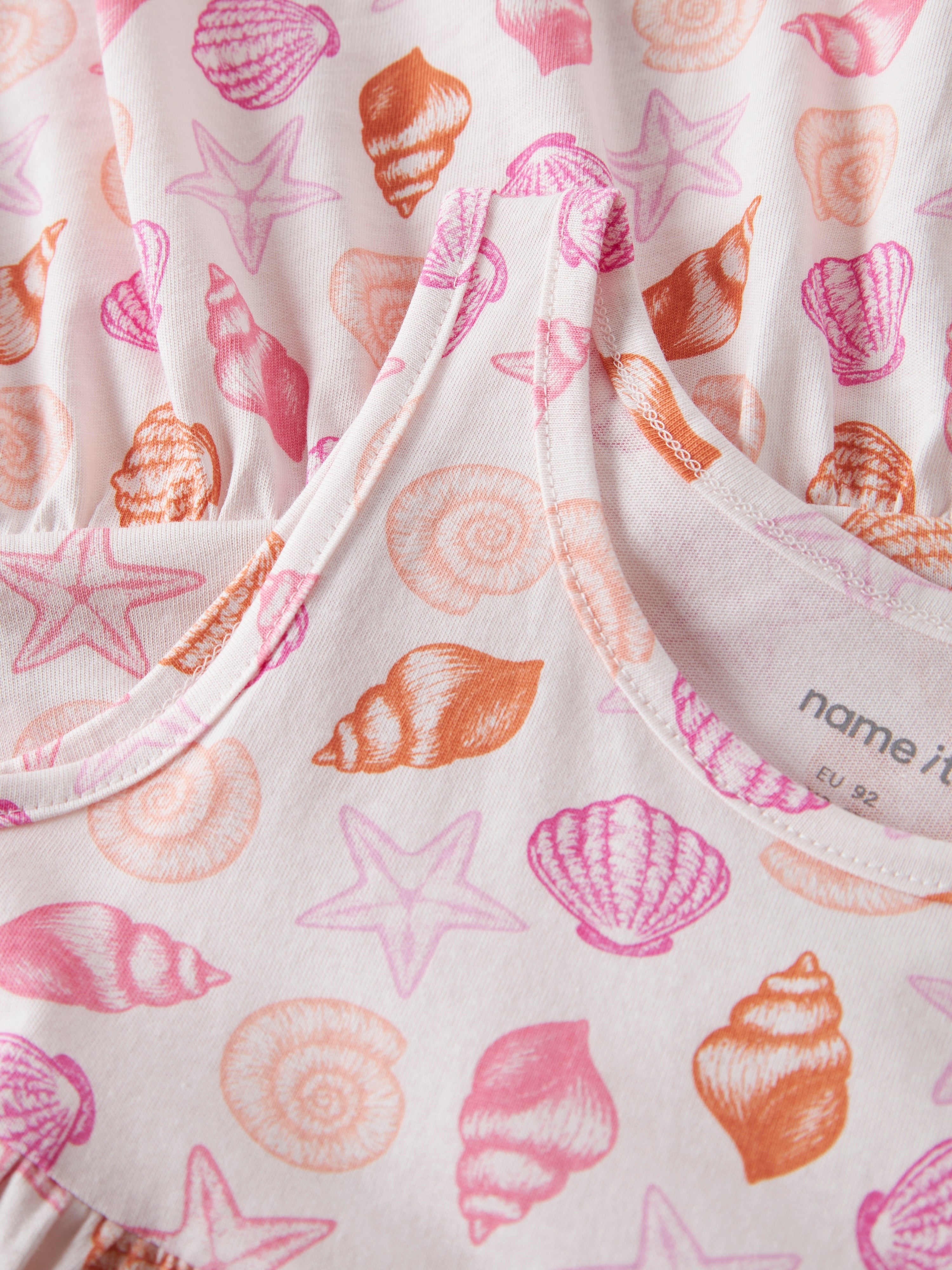 Name It Vigga - Spencer Dress - Carinaria/Sea Shells