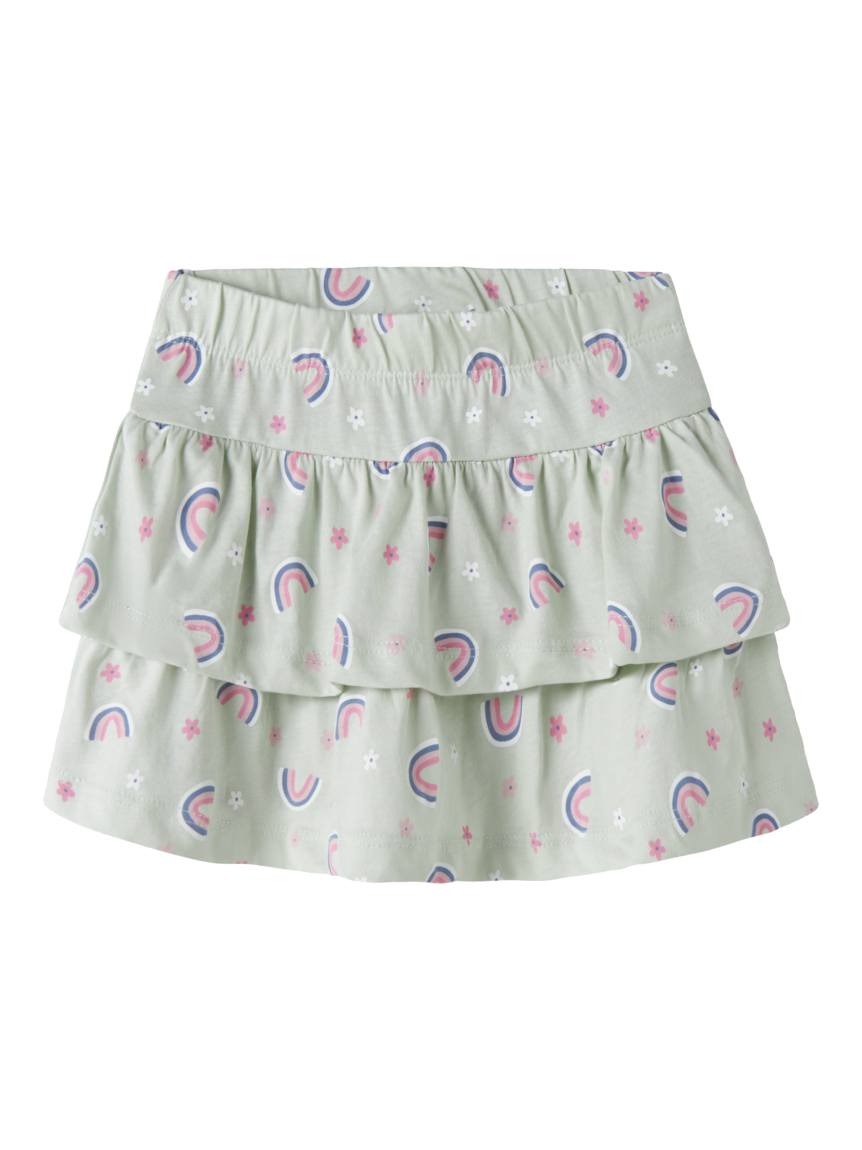 Name It Vigga - Skirt - Pale Aqua/Rainbow
