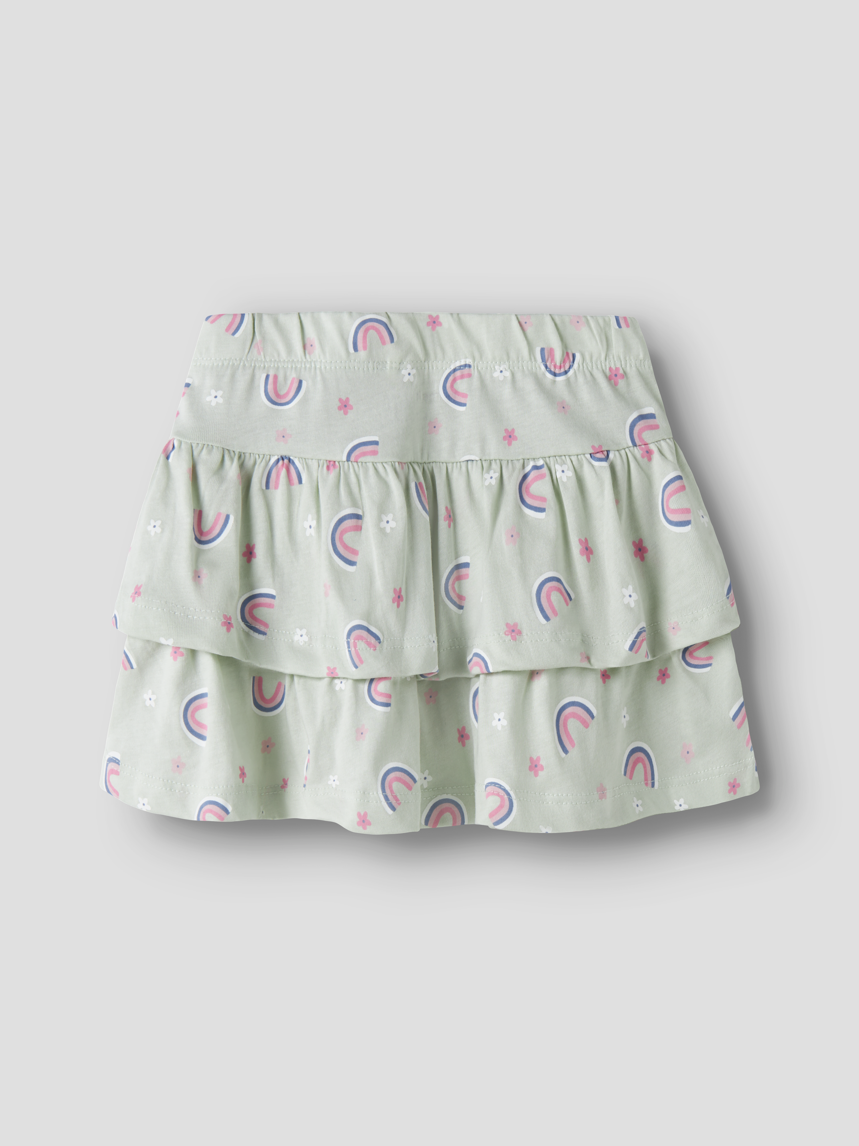 Name It Vigga - Skirt - Pale Aqua/Rainbow