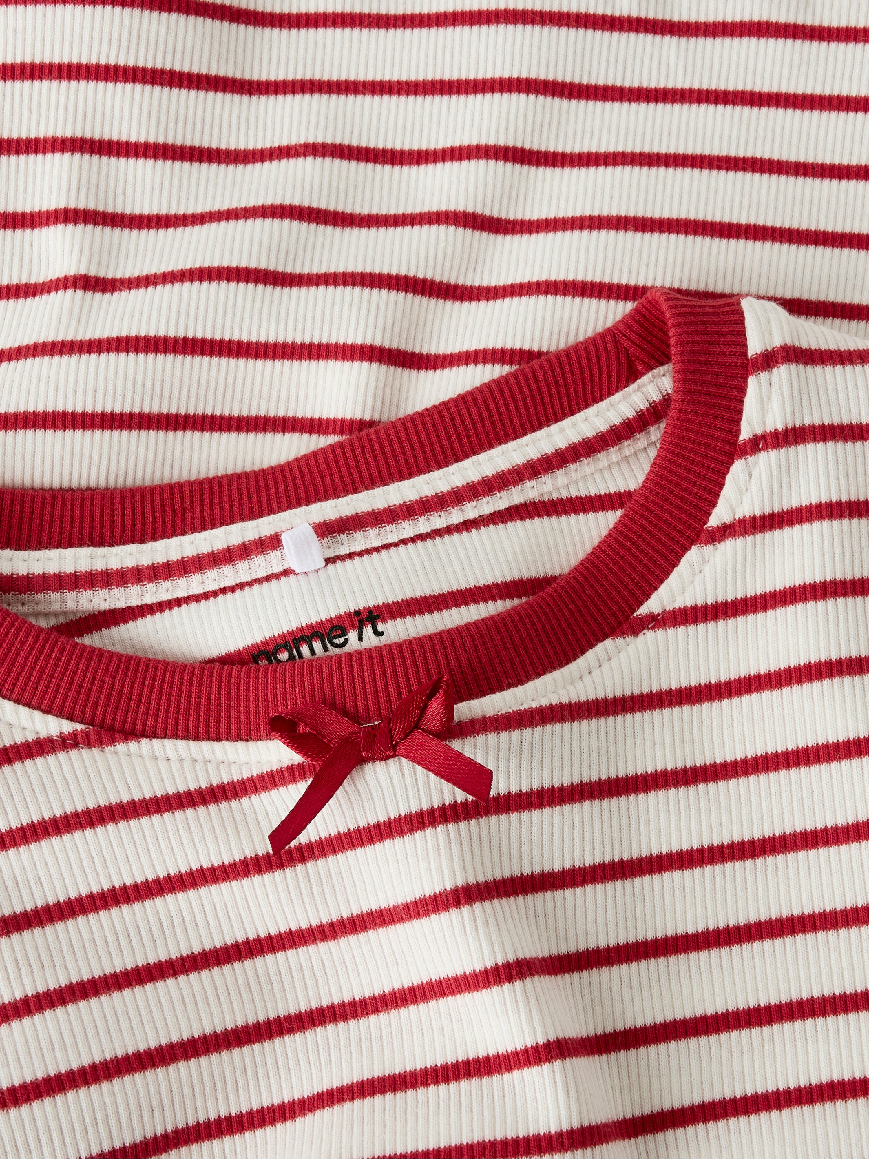 Name It Tetina LS Slim Top - Scarlet