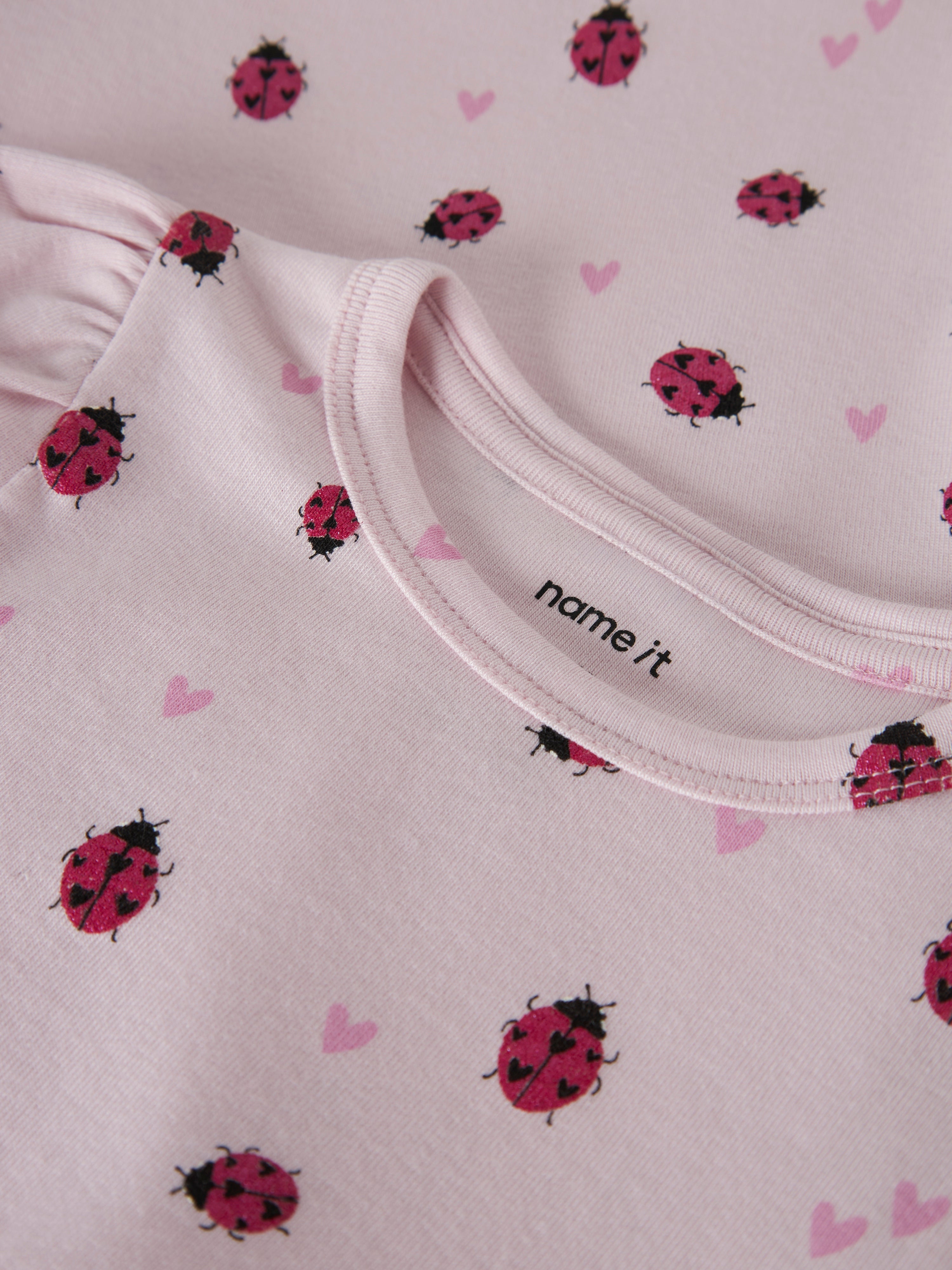 Name It Haline - SS Top - Cradle Pink