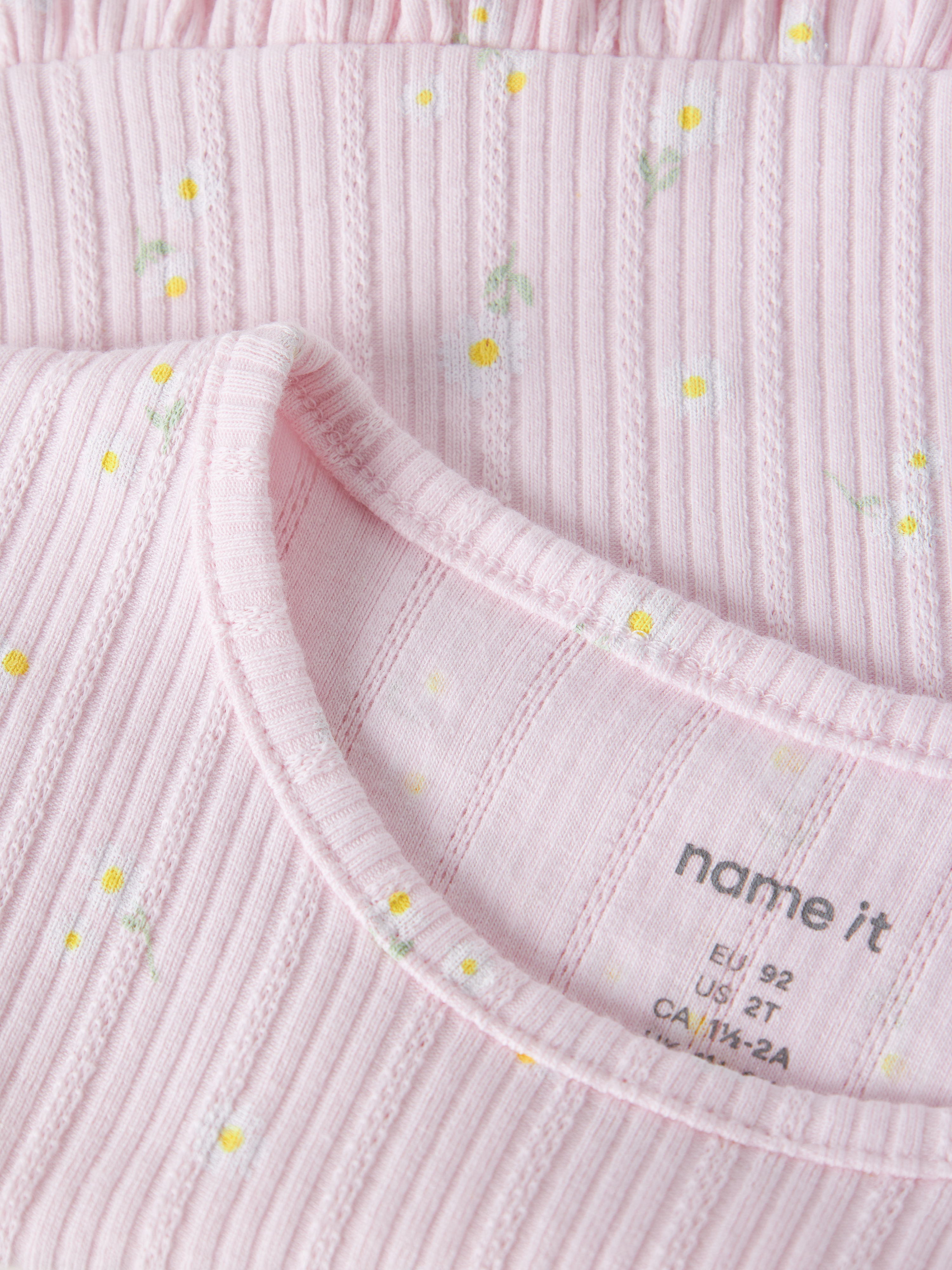Name It Jelly - SS Top - Cradle Pink